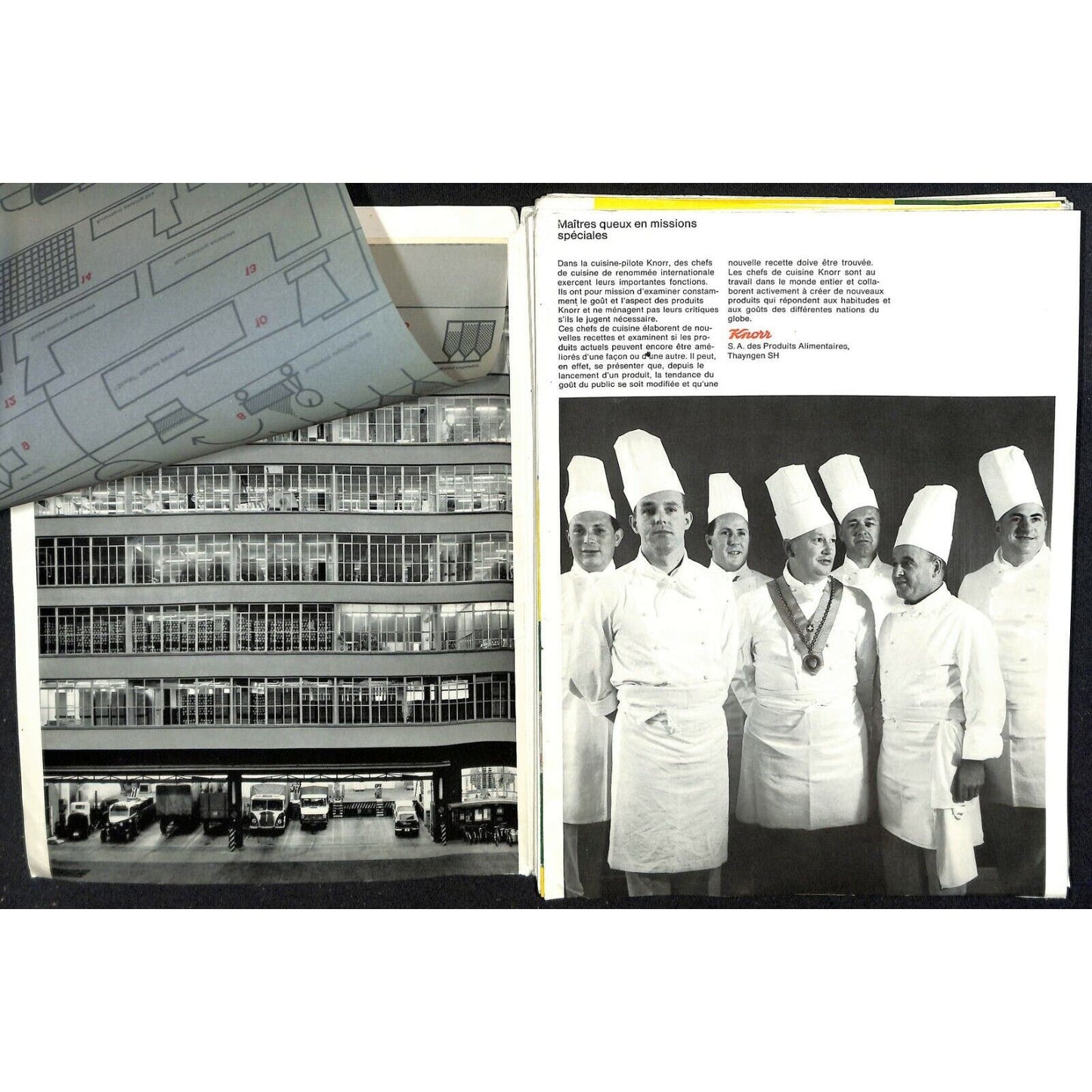 Knorr-Swiss Imported Food Service - Company Binder of 30+ Labels on Spec Sheets
