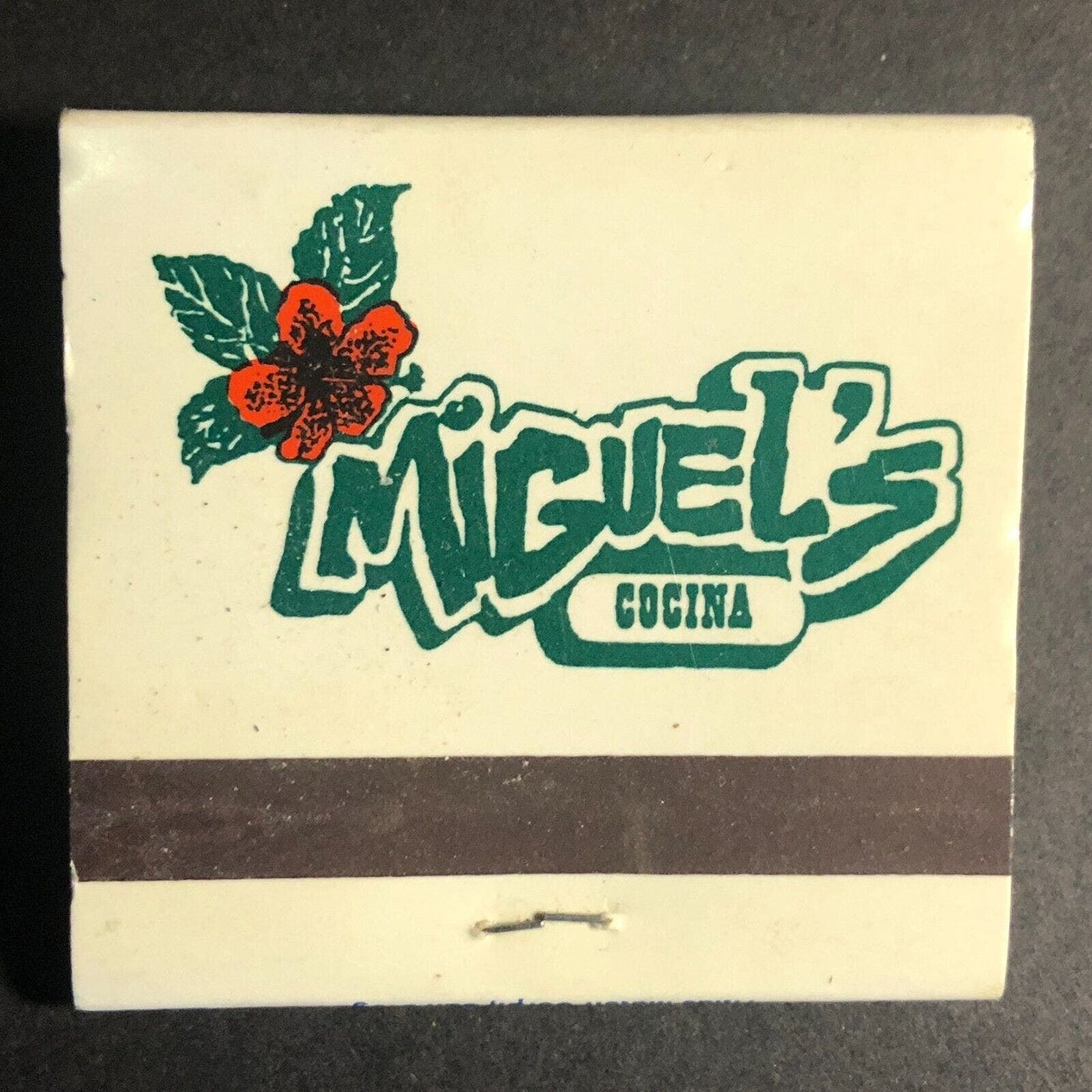 Brigantine Seafood / Miguel's Restaurant Full Matchbook c1980's VGC