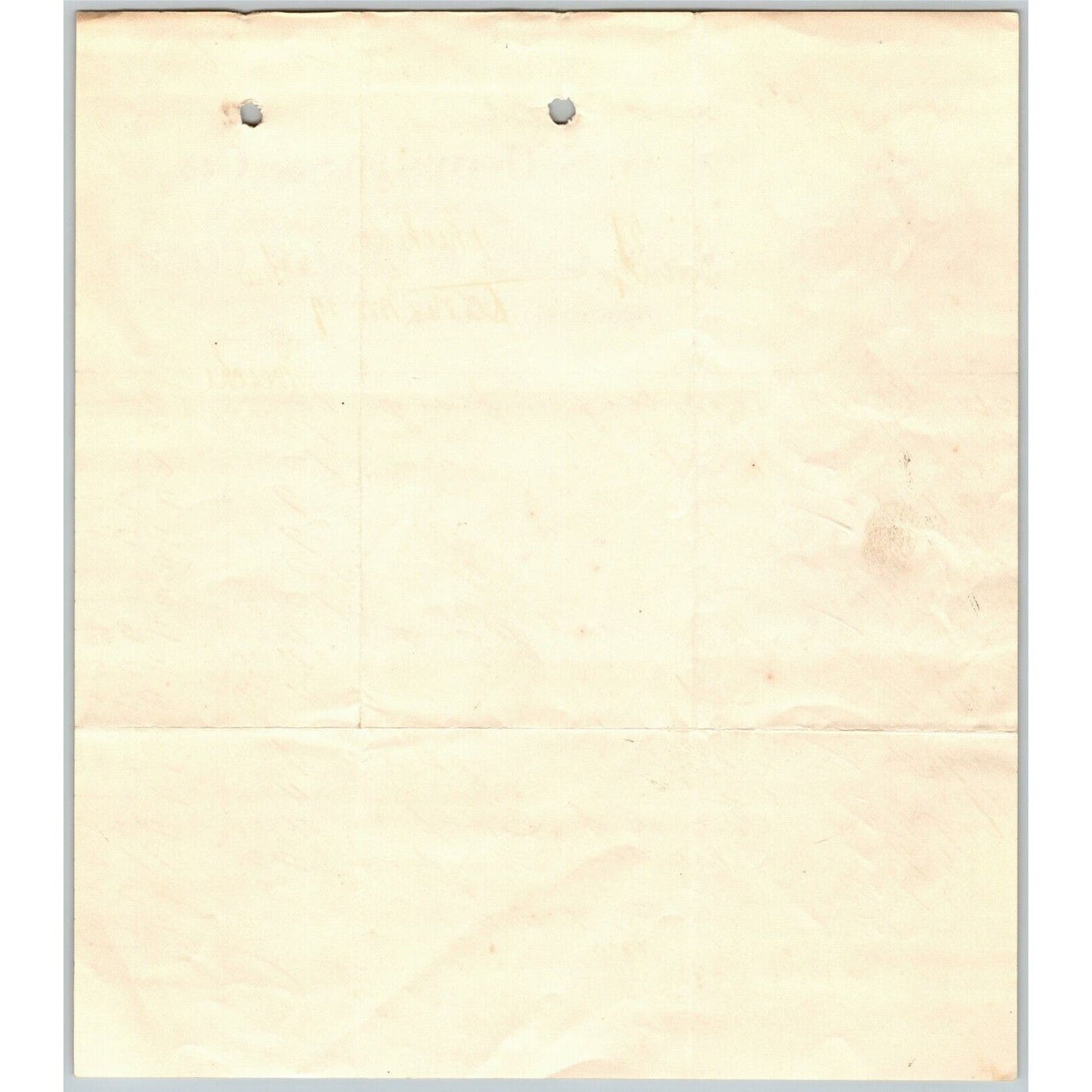 1898 Letterhead Billhead G.S. Howser & Co. Straw Goods Baltimore Ephraim Baker*