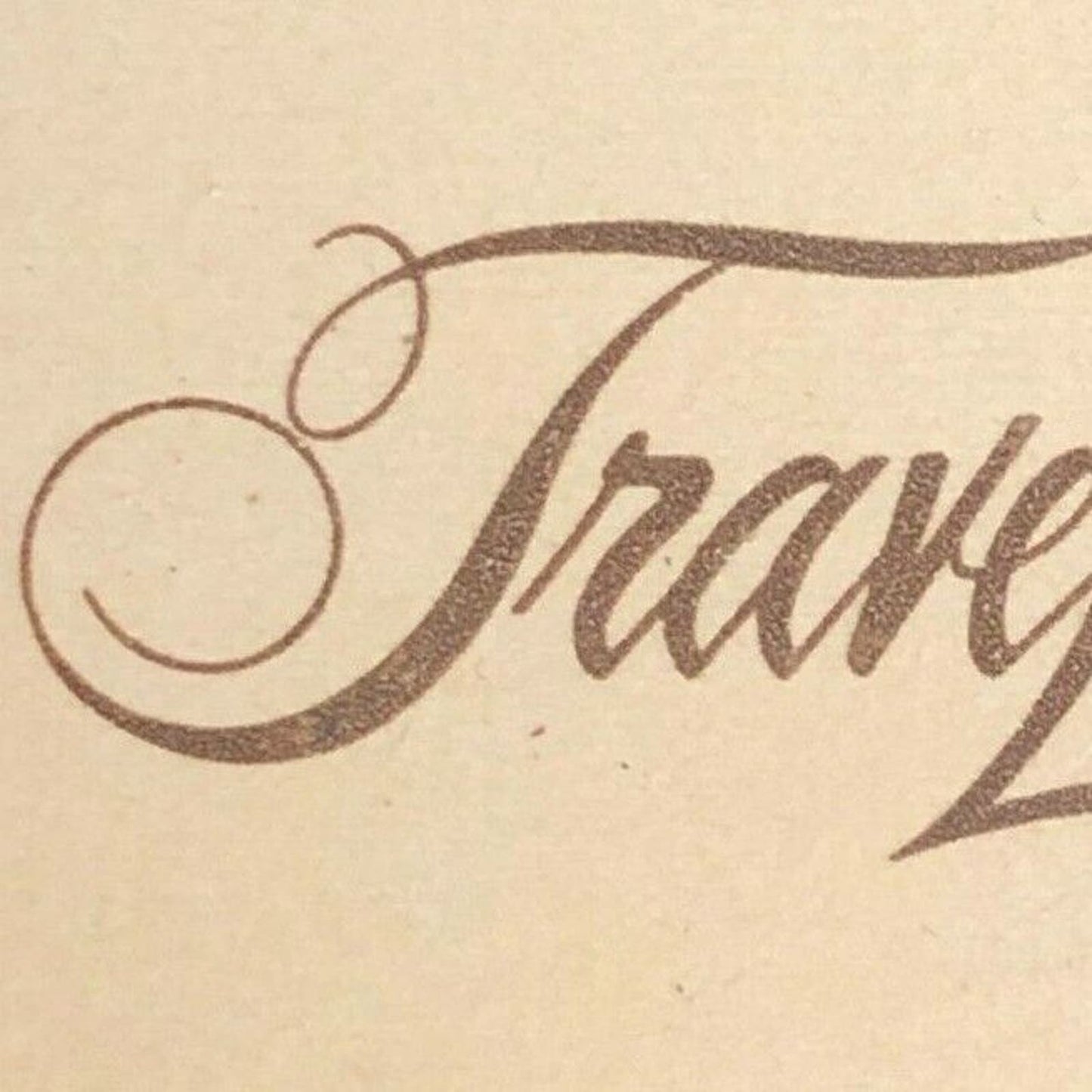 Vintage c1980's-90's Full Matchbook "Travelodge" Hotel
