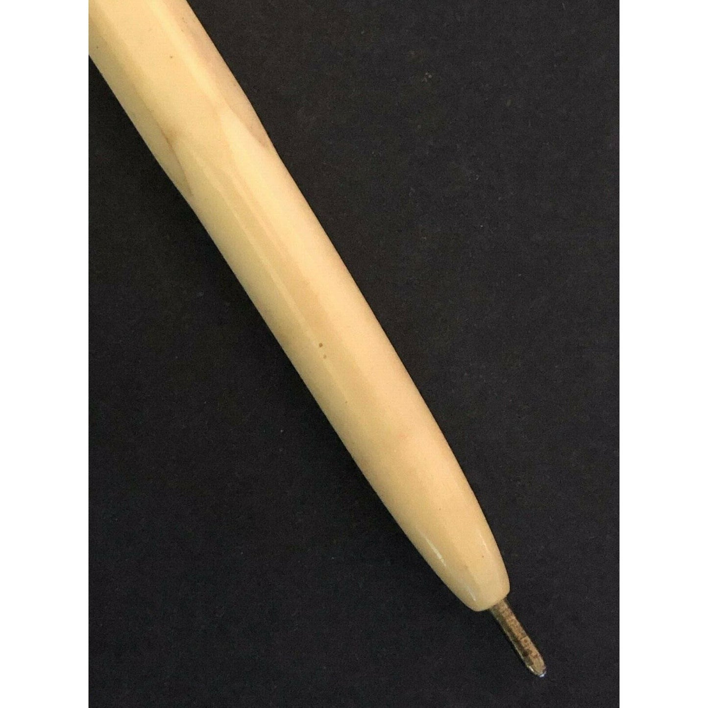 c1970's-80's Pair of Magnetized Pen & Pencil w/ Clear Tri-shaped Prizm Tops