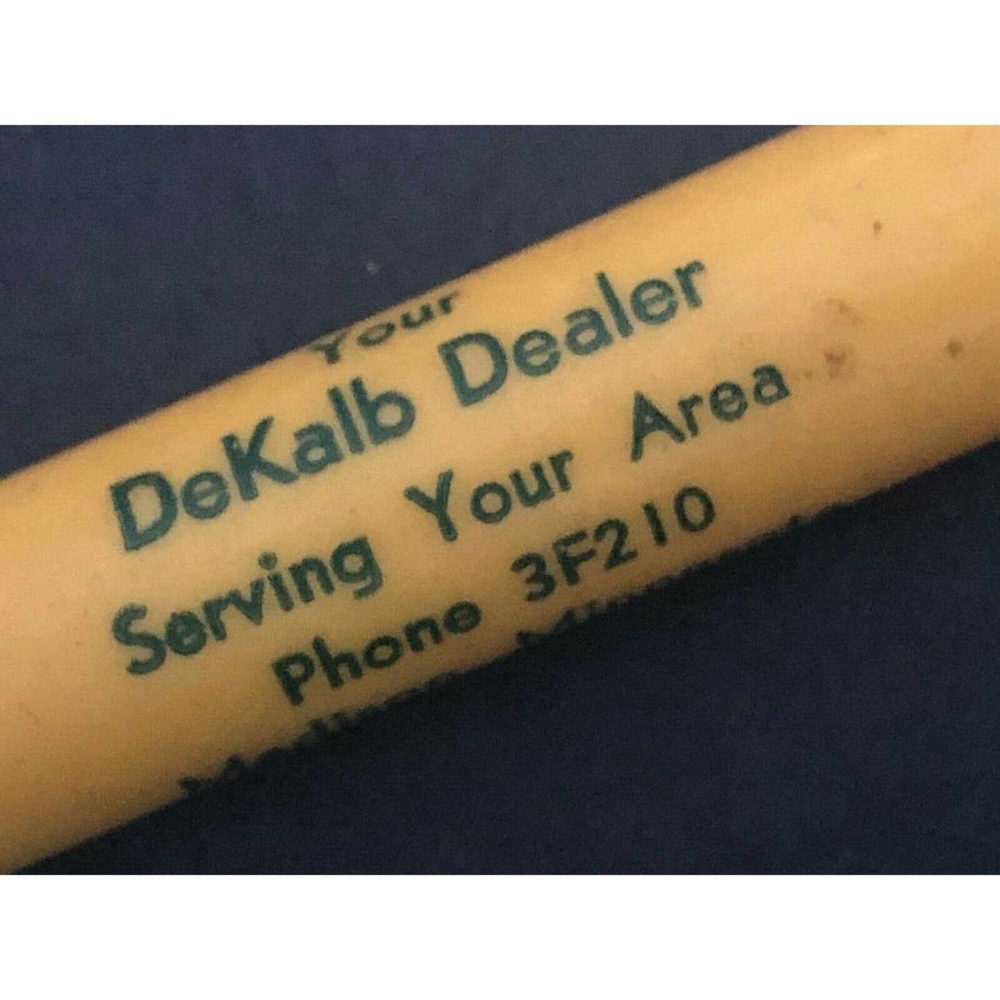 c1940's-50's "DeKalb Roy Fudge Madison, WI" Advertising Bullet Pencil