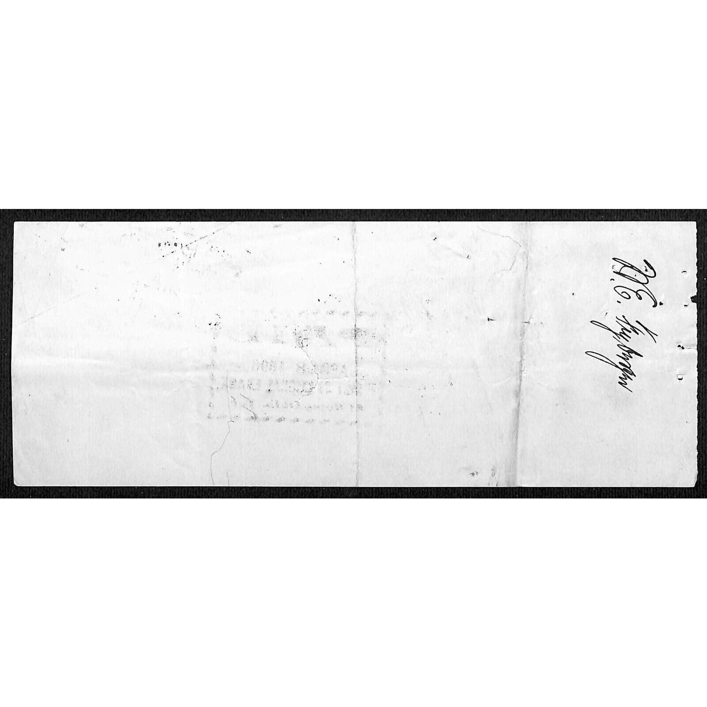 El Reno, OK 1896 Territorial "First National Bank" Check - Scarce
