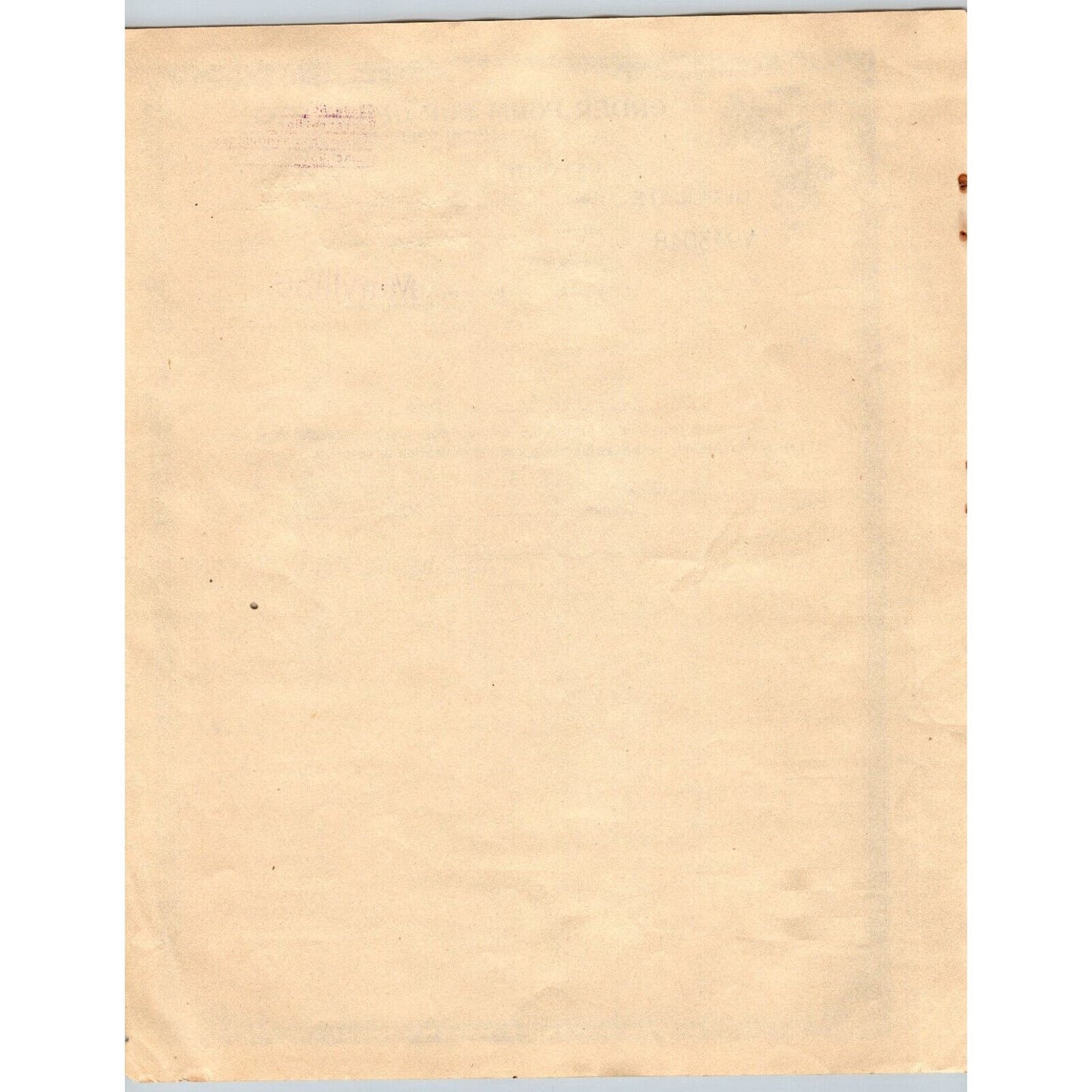 Opium / Narcotic Order Form - Duplicate IRS Issued in Maryland c1922 V943048