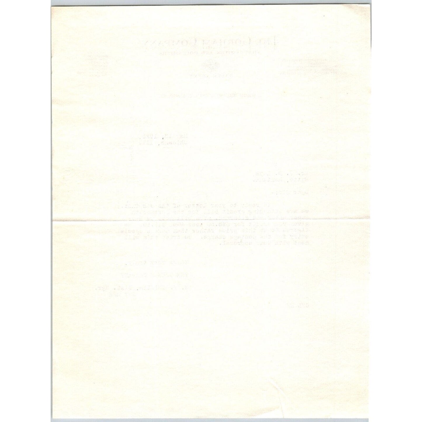 Gorham Company Silver to "Leys" Jewelers Butte, MT 1925 Credit Bill