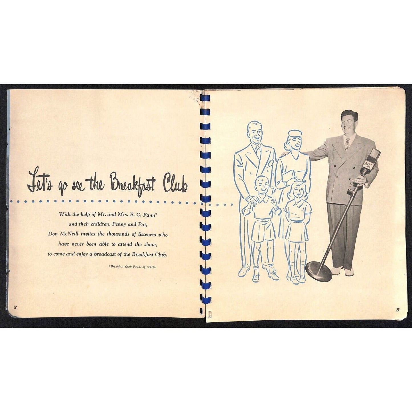 Don McNeil Breakfast Club 1947 Yearbook - (Morning Variety Radio Show)