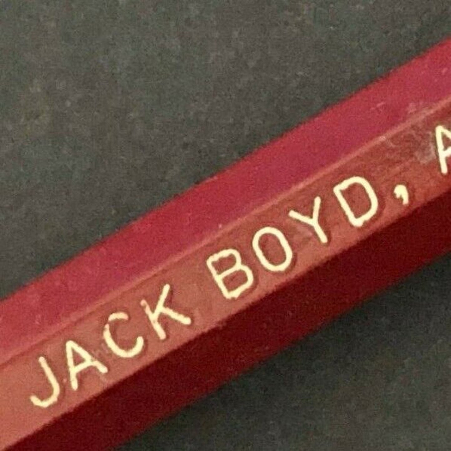 c1940's-50's "Jack Boyd, Agent Burns, KS" Mechanical Advertising Pencil