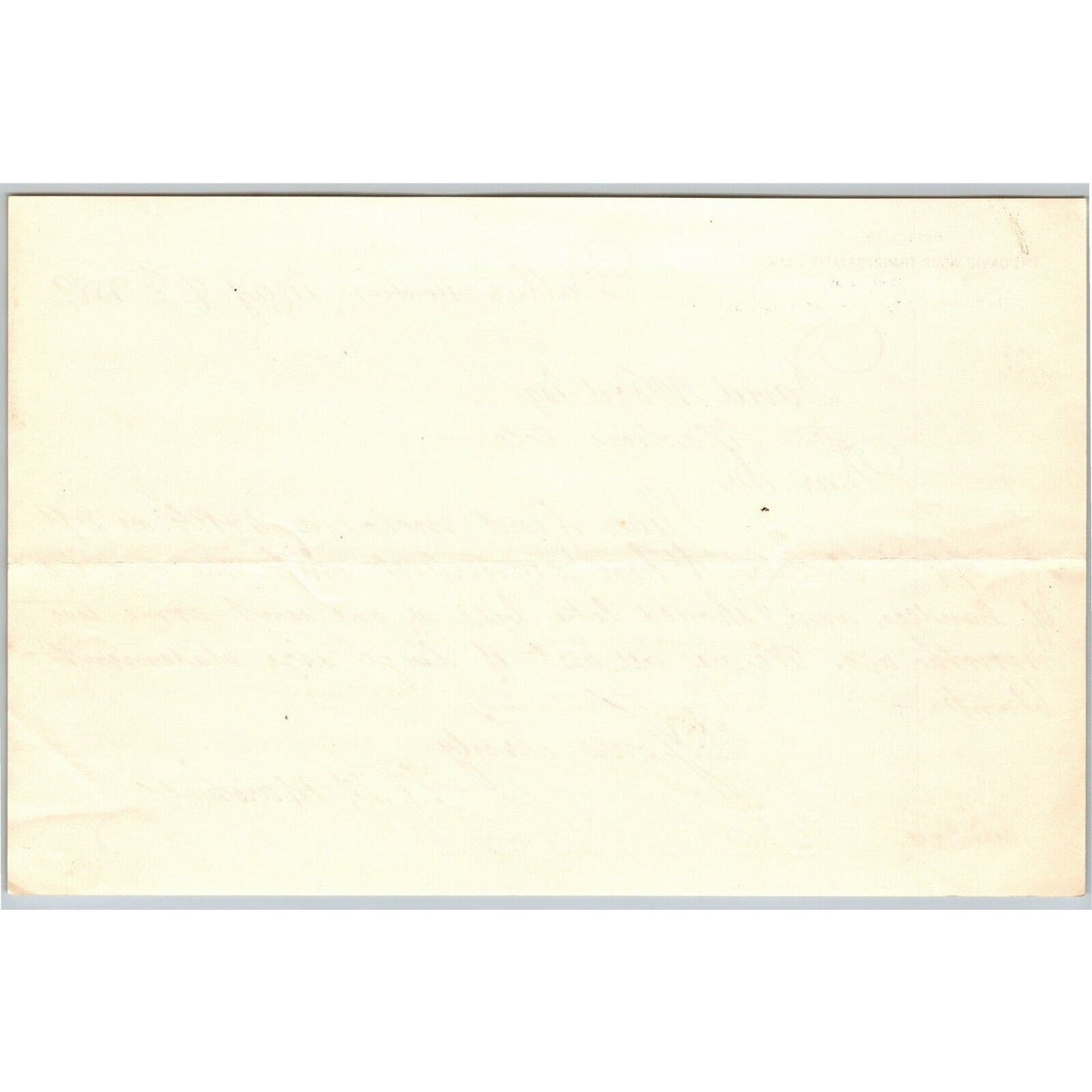 1889 Montrose, CO "David Wood Transportation Lines" Letterhead "Box of Candles"
