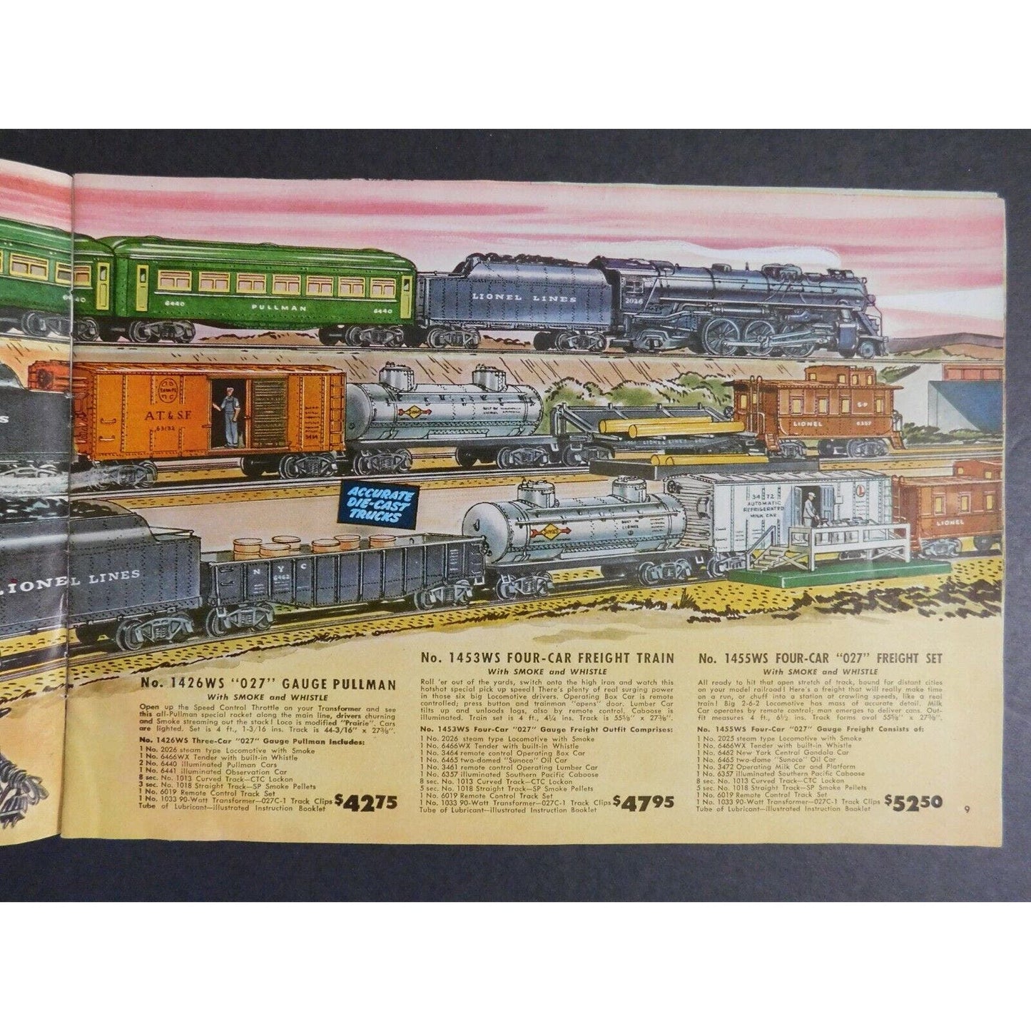 Original 1949 Lionel Electric Trains Catalog 40pgs.No Cover- Gary Nelson Coll.