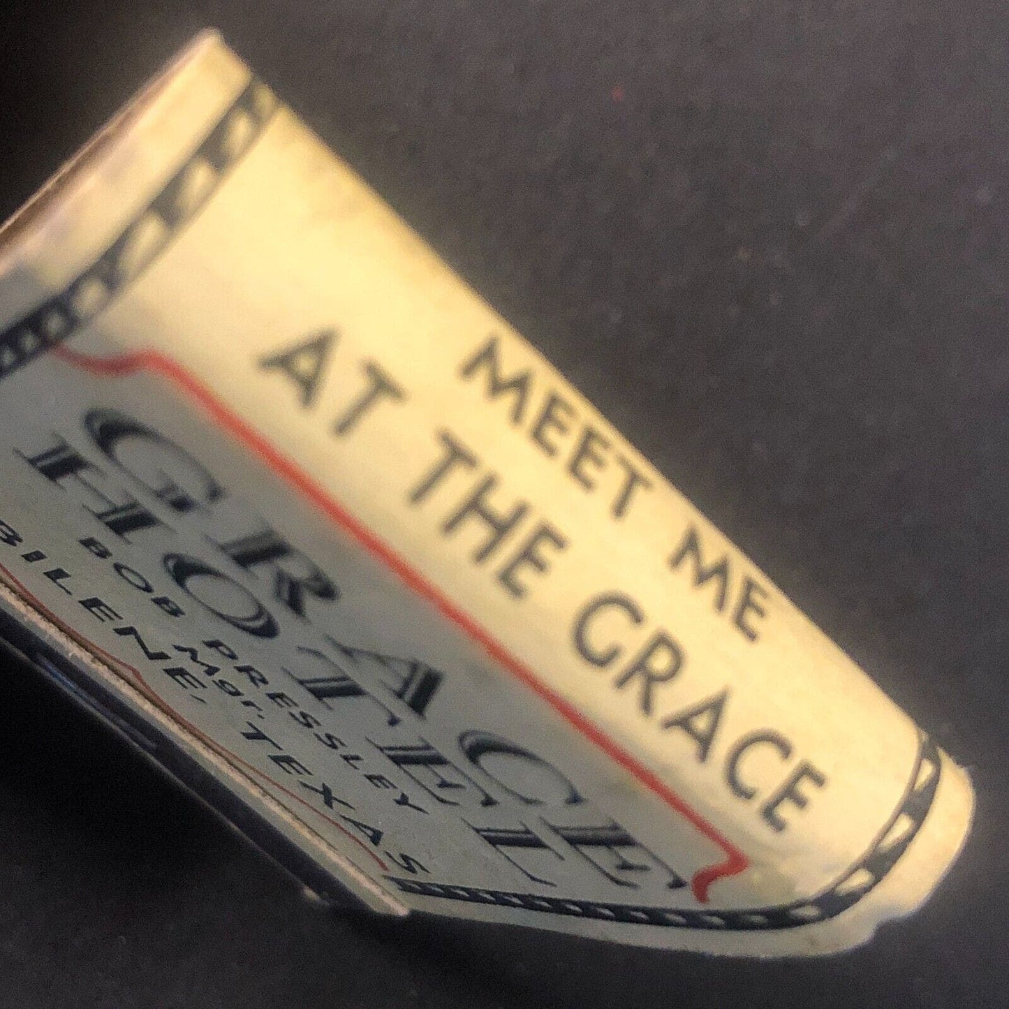 Grace Hotel Abilene, TX (1909-86) w/ Bell Hop Full Matchbook c1940's Scarce