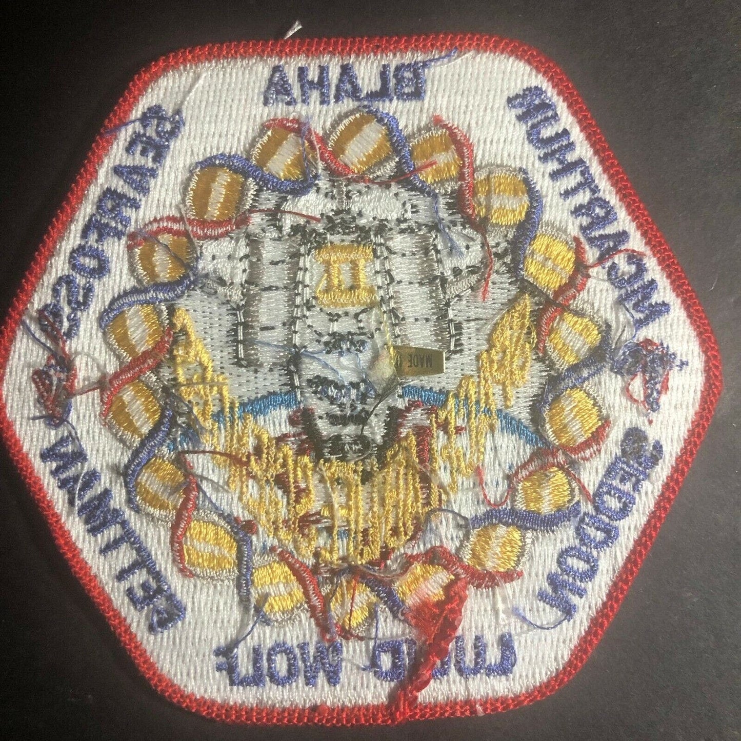 NASA Shuttle Flight Crew Mission Embroidered Patch - Space lab Life Sciences