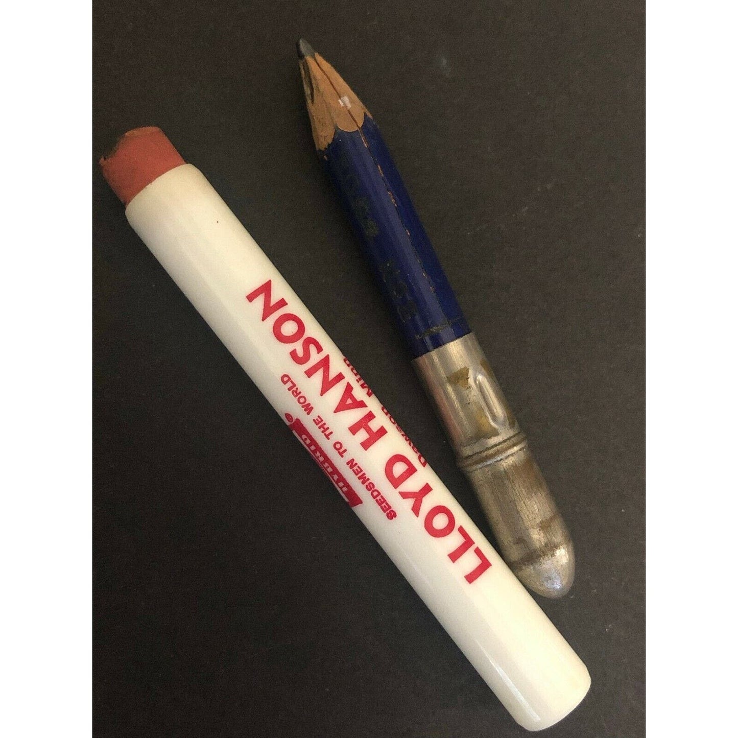 c1930's-40's "Funk "G" Seeds -Lloyd Hanson Dawson, MN" Advertising Bullet Pencil