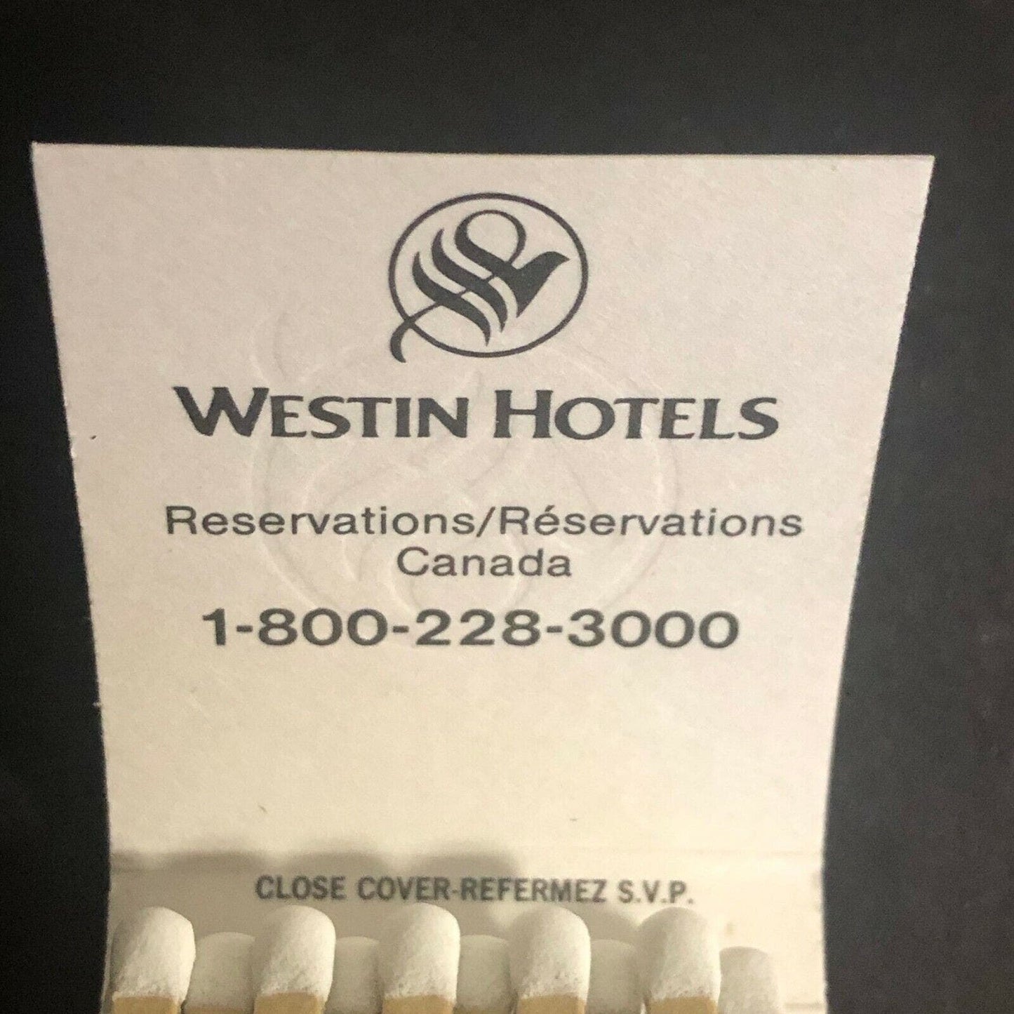 Vintage c1970's-80's Full Matchbook Westin Hotels