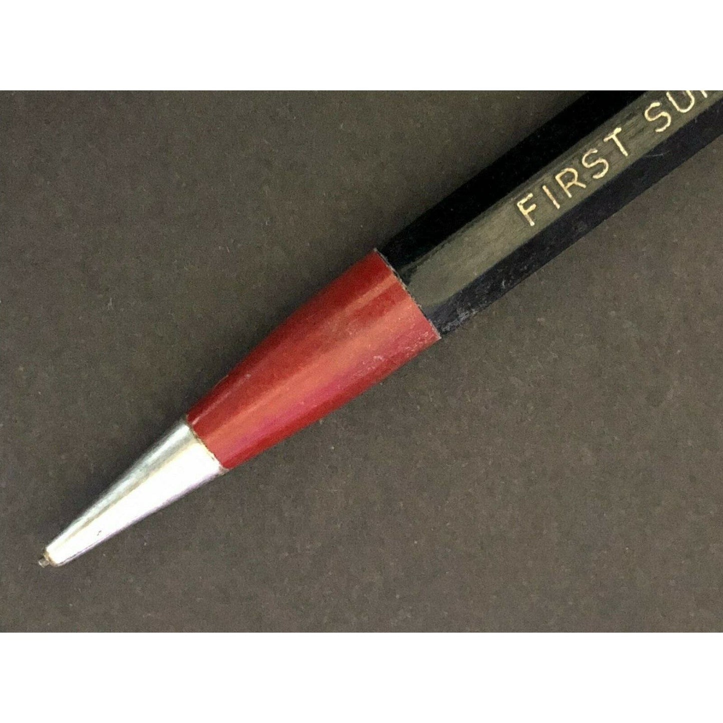 c1940's-50's "First Supply Co. El Dorado, KS" Bakelite? Mech Advertising Pencil