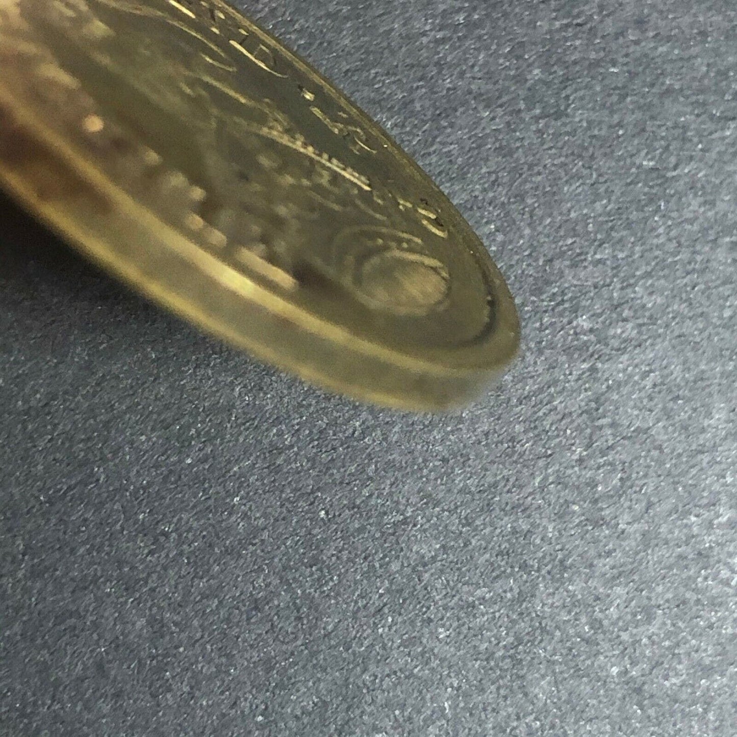25.95mm Brass $10 Sized John Paul Jones Gaming Counter / Token - Fauver
