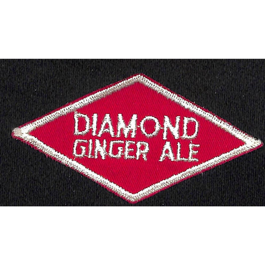 Diamond Ginger Ale Waterbury, CT Embroidered Soda Patch c1950's-1960's VGC