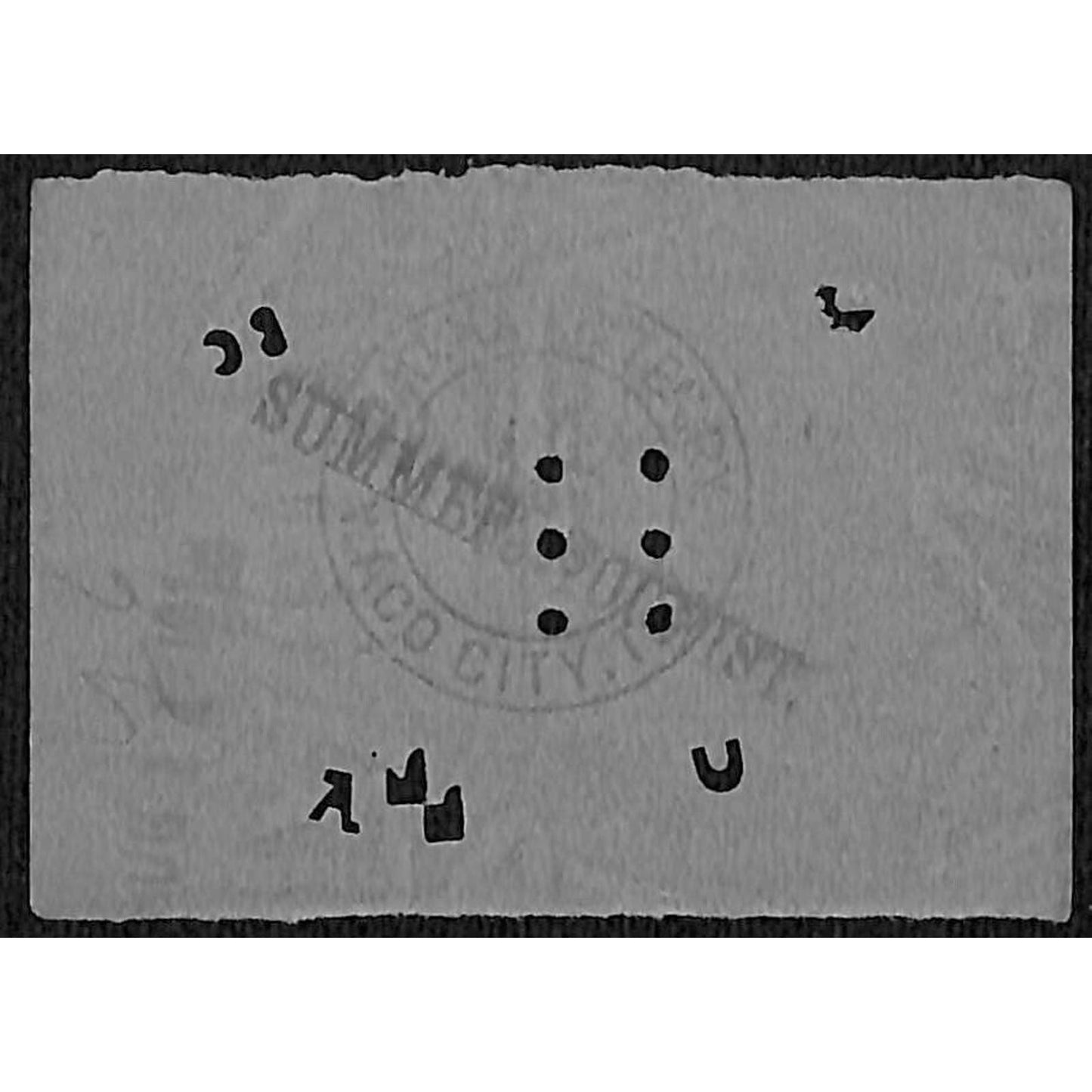 Missouri, Kansas & Texas Railway c1913 Railroad Ticket Kansas City St. Paul 1011