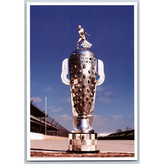 c2002-03 Indy 500 - Borg-Warner Trophy - Motor Speedway NOS 4" x 5 3/4" Postcard