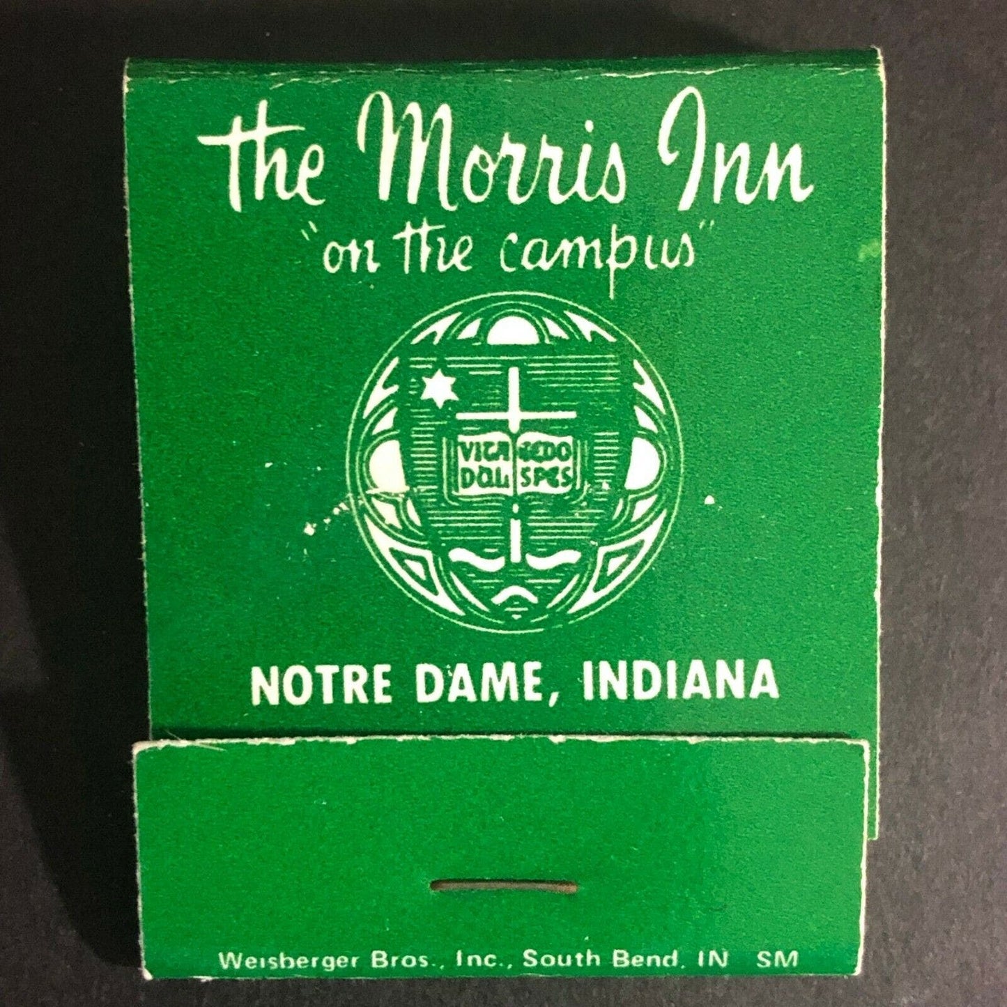 Vintage c1970's Full Matchbook "The Morris Inn of Notre Dame" Indiana
