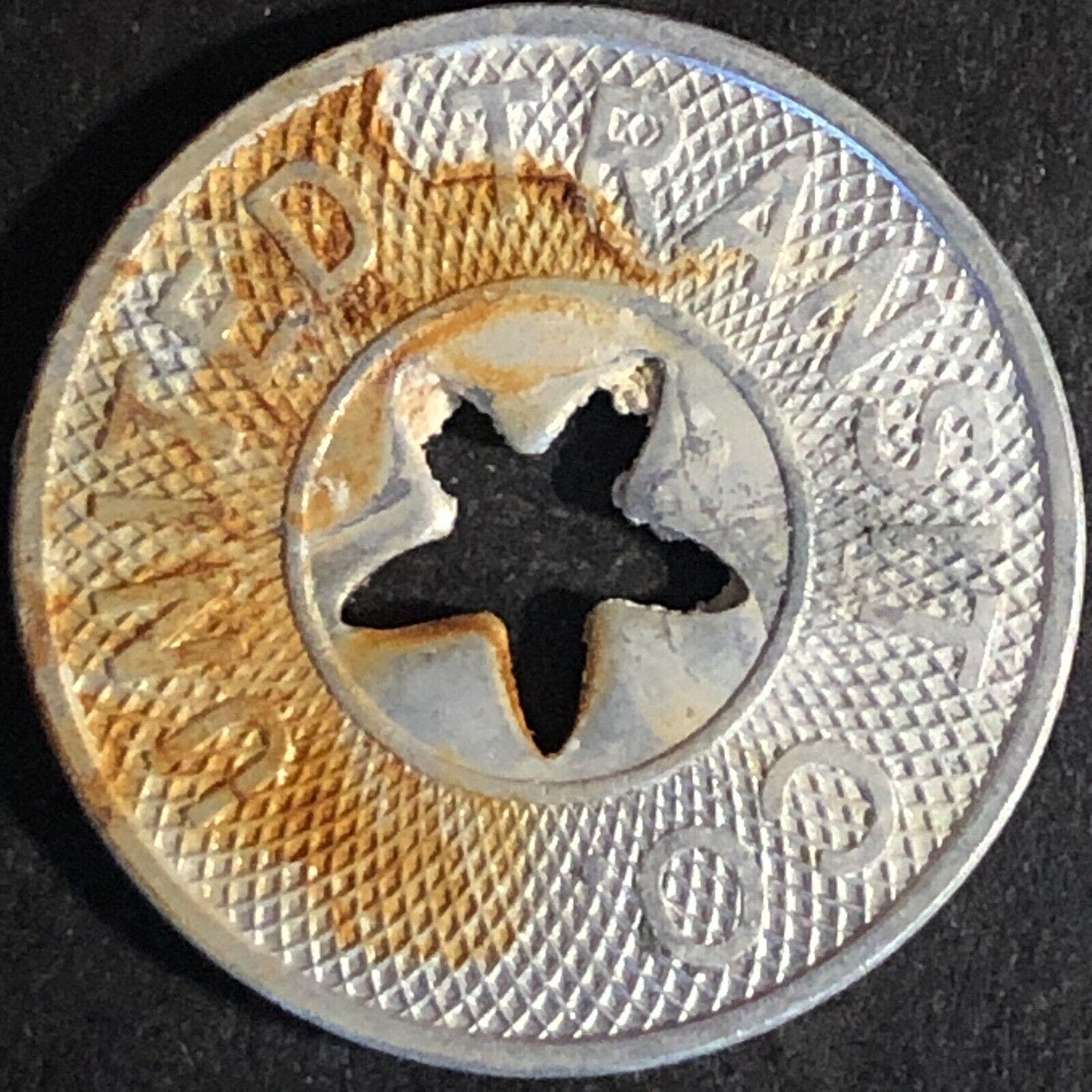 United Transit (Providence, RI) Aluminum Transit Token c1958 23mm ...