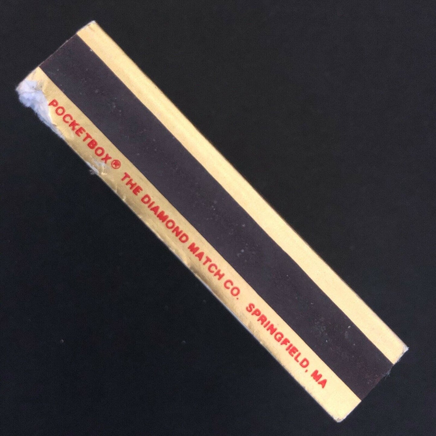 c1970's-80's Wooden Matchbox Matchbook "Hunan House" Old Saybrook, CT