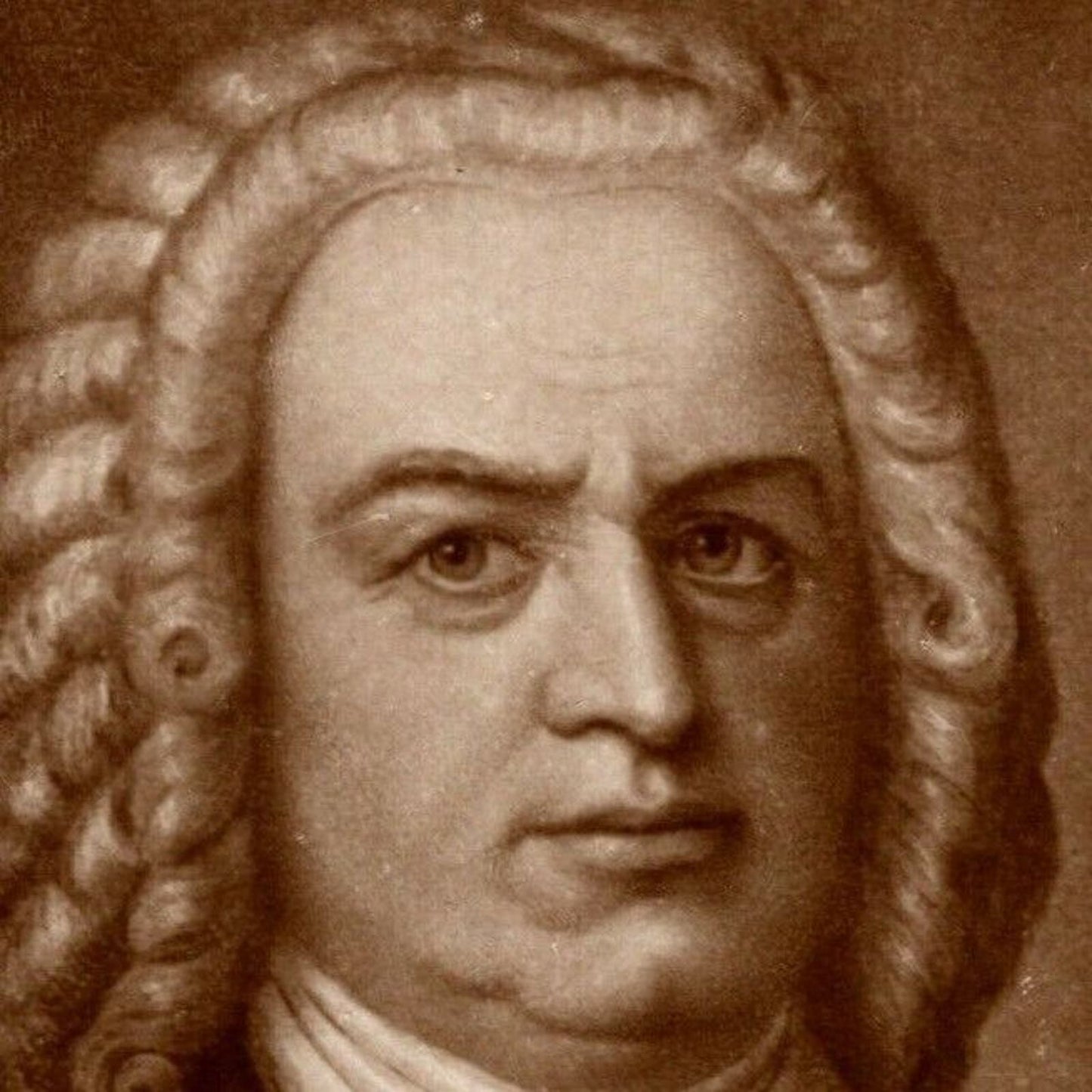Vintage c1920's Postcard - J.S. Bach