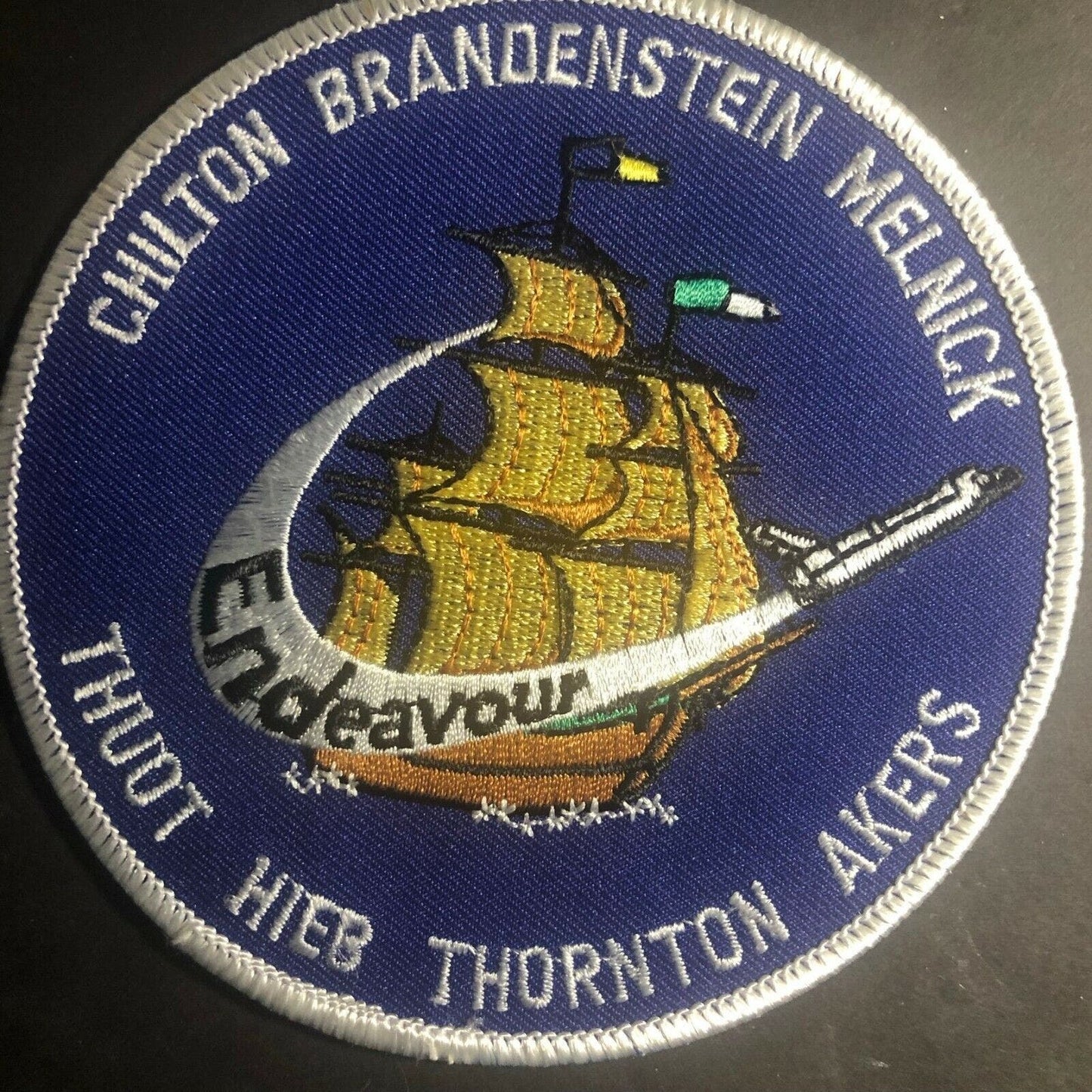 NASA Shuttle Flight Crew Mission Embroidered Patch - STS 49
