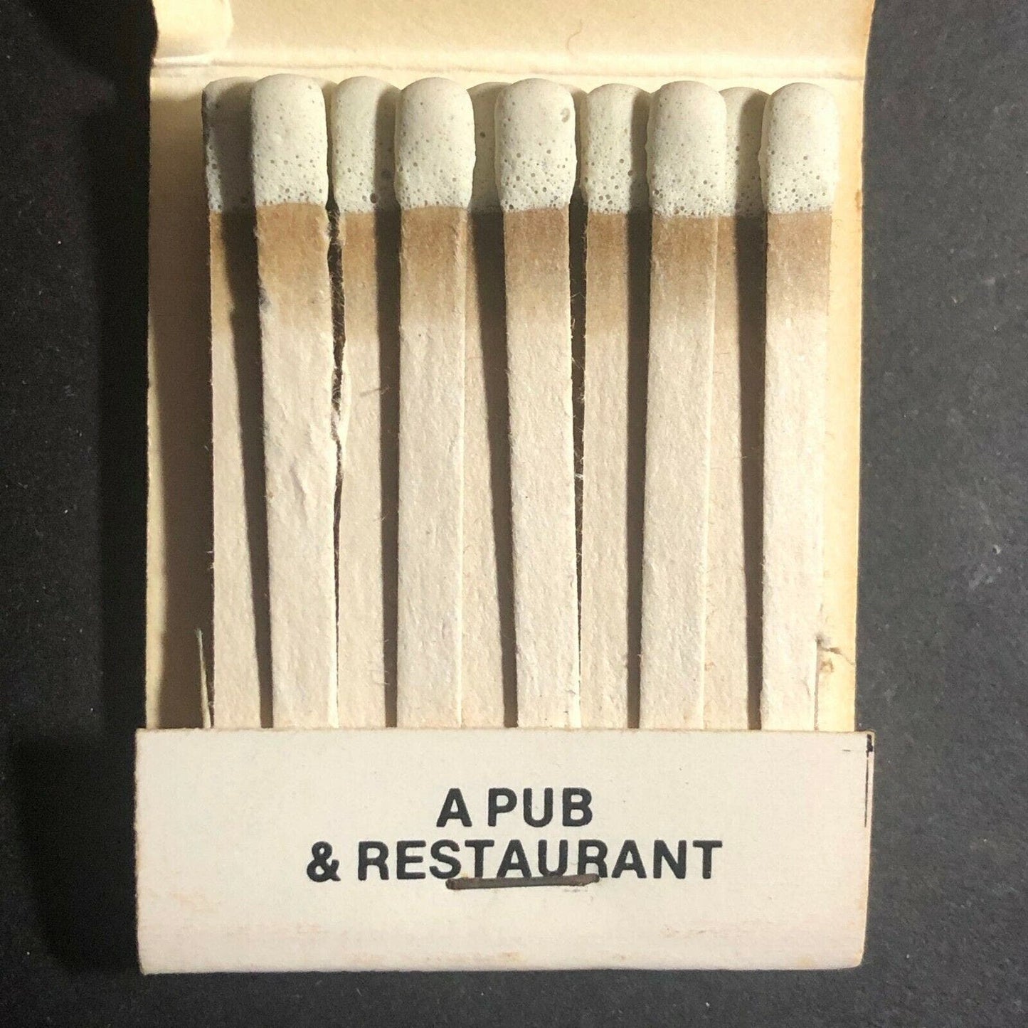 Vintage 1970's-80's Full Matchbook - The Shed Restaurant - Stowe, VT