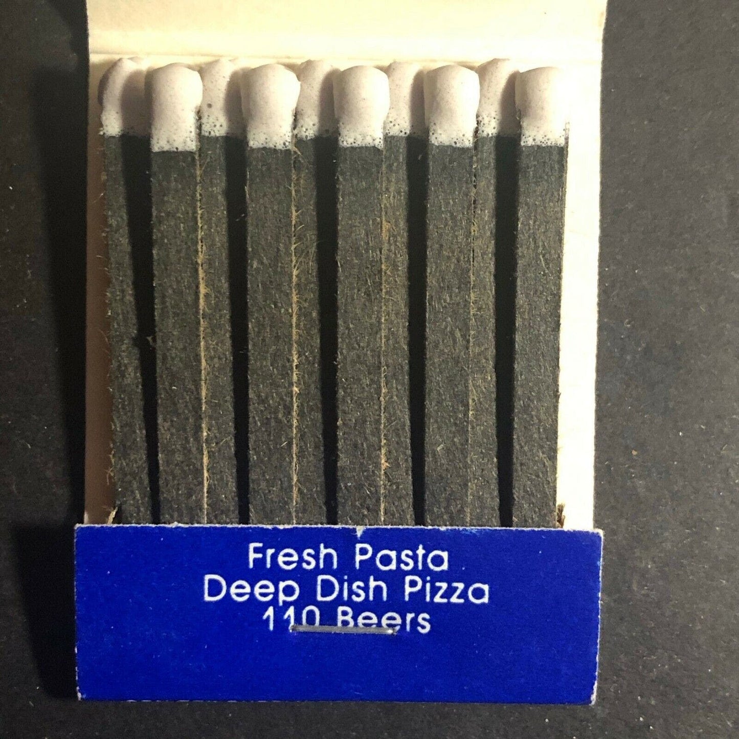Vintage 1970's-80's Full Matchbook - Old Chicago Restaurant Arvada, Boulder, CO