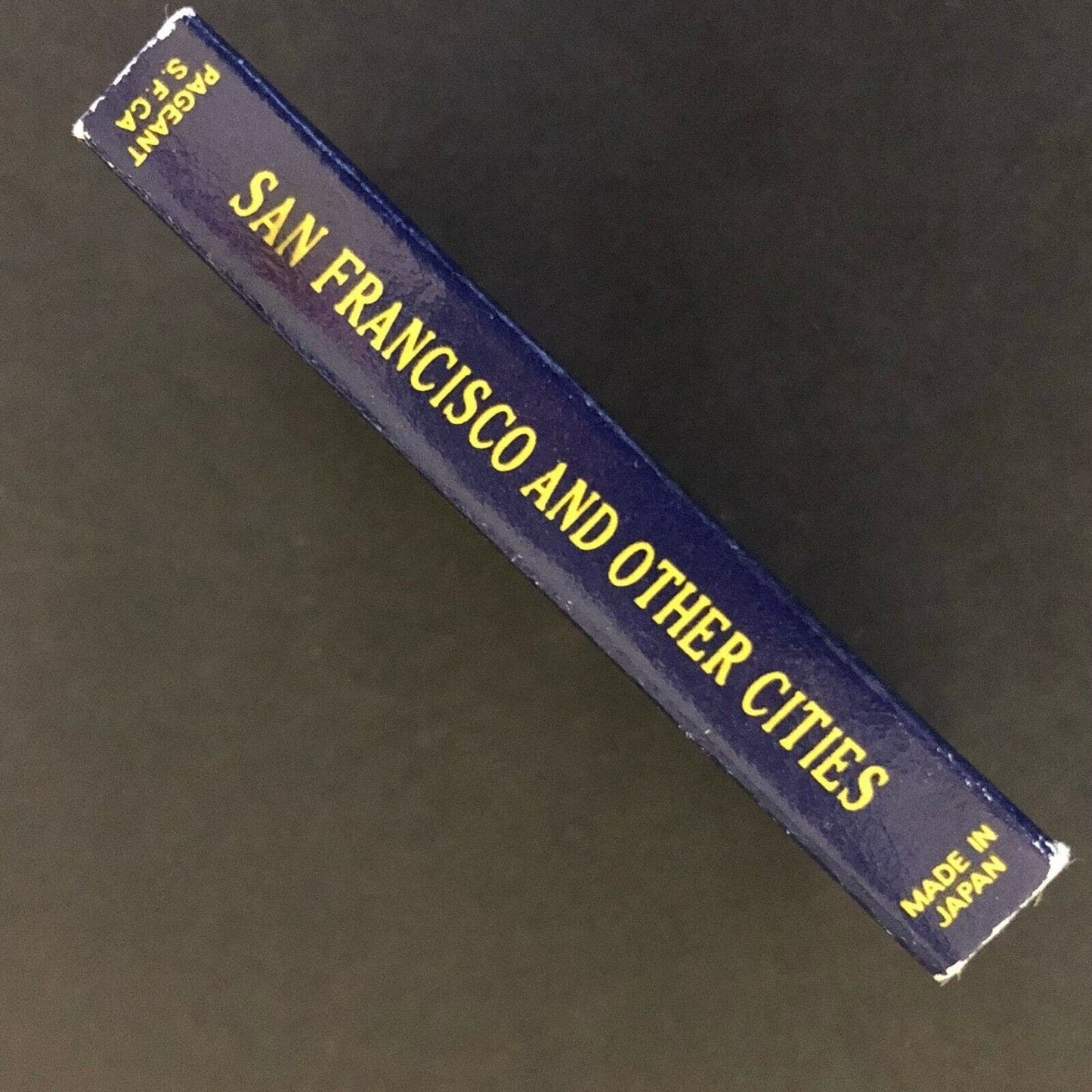c1990's Vintage Wooden Matchbox / Matchbook "Victoria Station" San Francisco