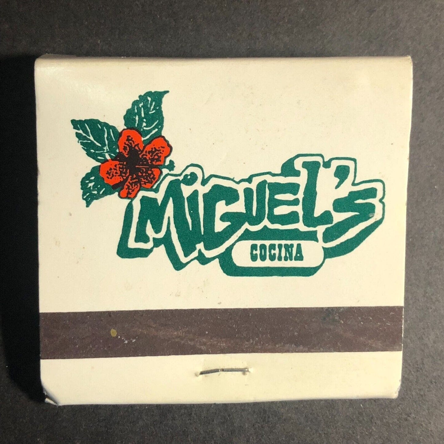 Brigantine Seafood / Miguel's Restaurant Mostly Full (-4) Matchbook c1980's VGC