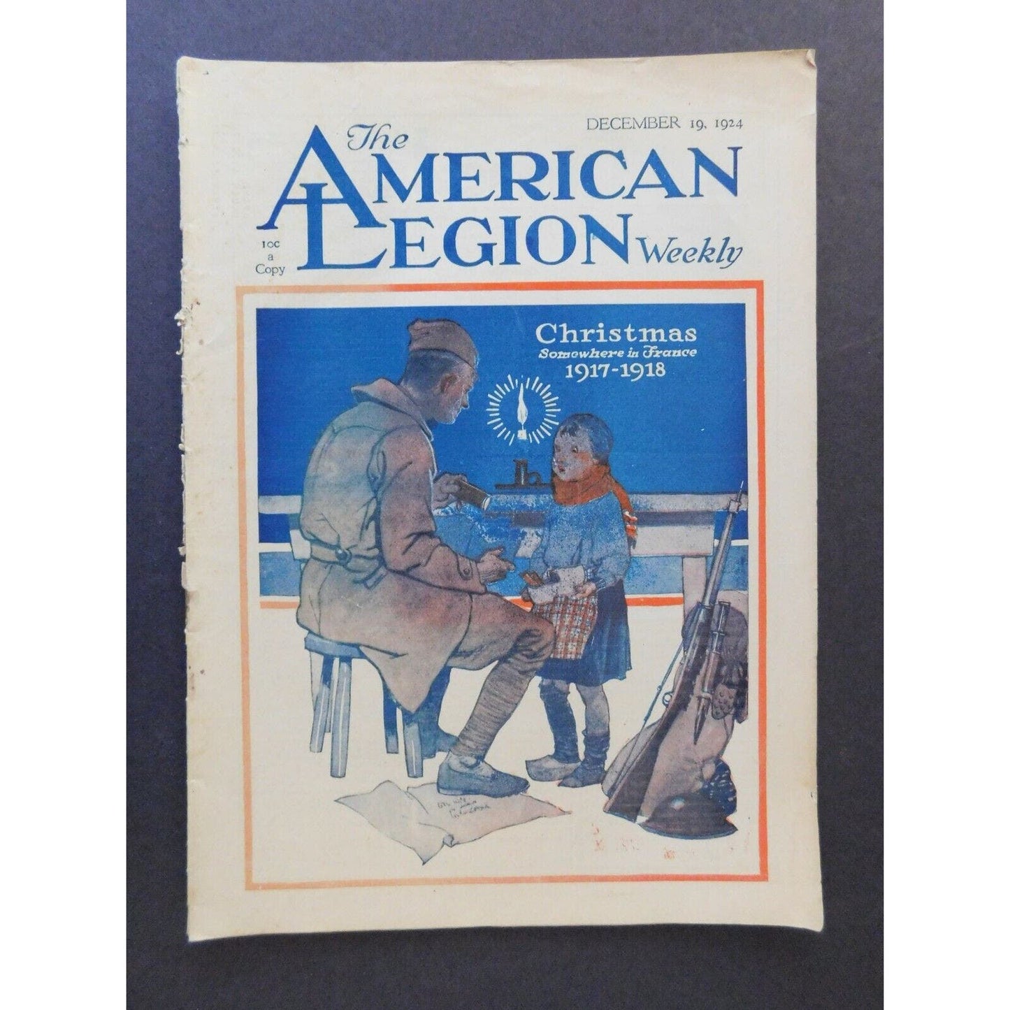 "The American Legion Weekly" Dec 1924 - 30 pgs.