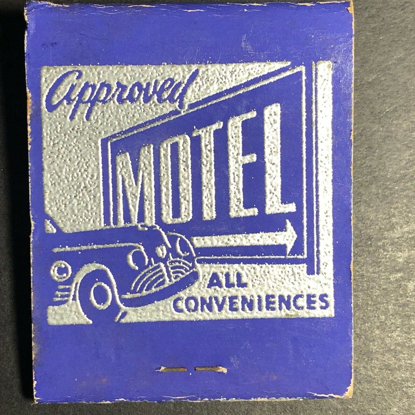 Scarce 1950's-60's Full Matchbook "Midway Motel" Pee Dee, SC