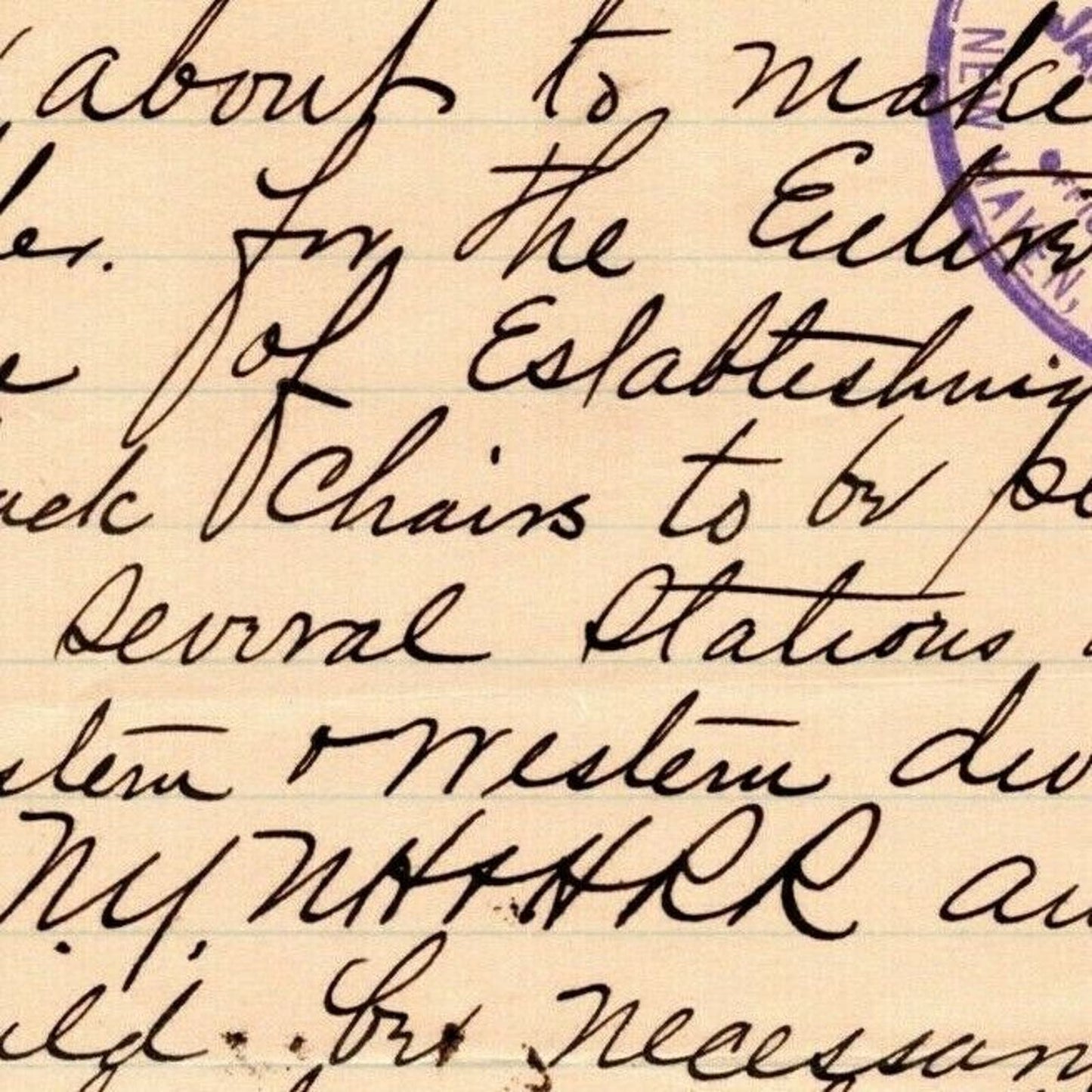 c1902 Railroad Letter to NY NH Hartford "Establishing Boot Black Chairs"
