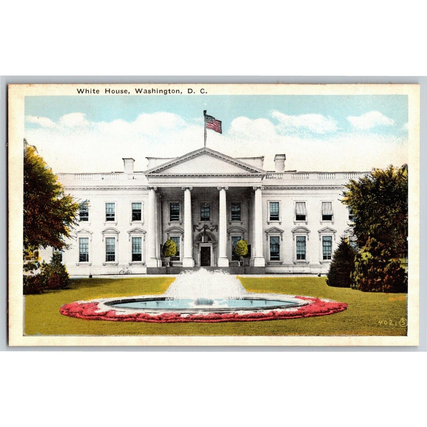 White House, Washington, DC - Vintage Postcard - NP