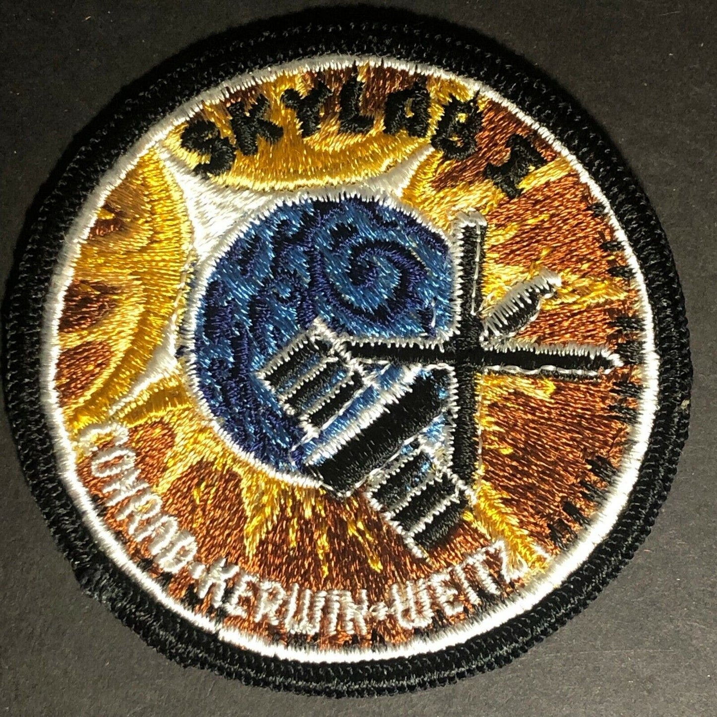 Vintage NASA Skylab I Embroidered Patch 3"