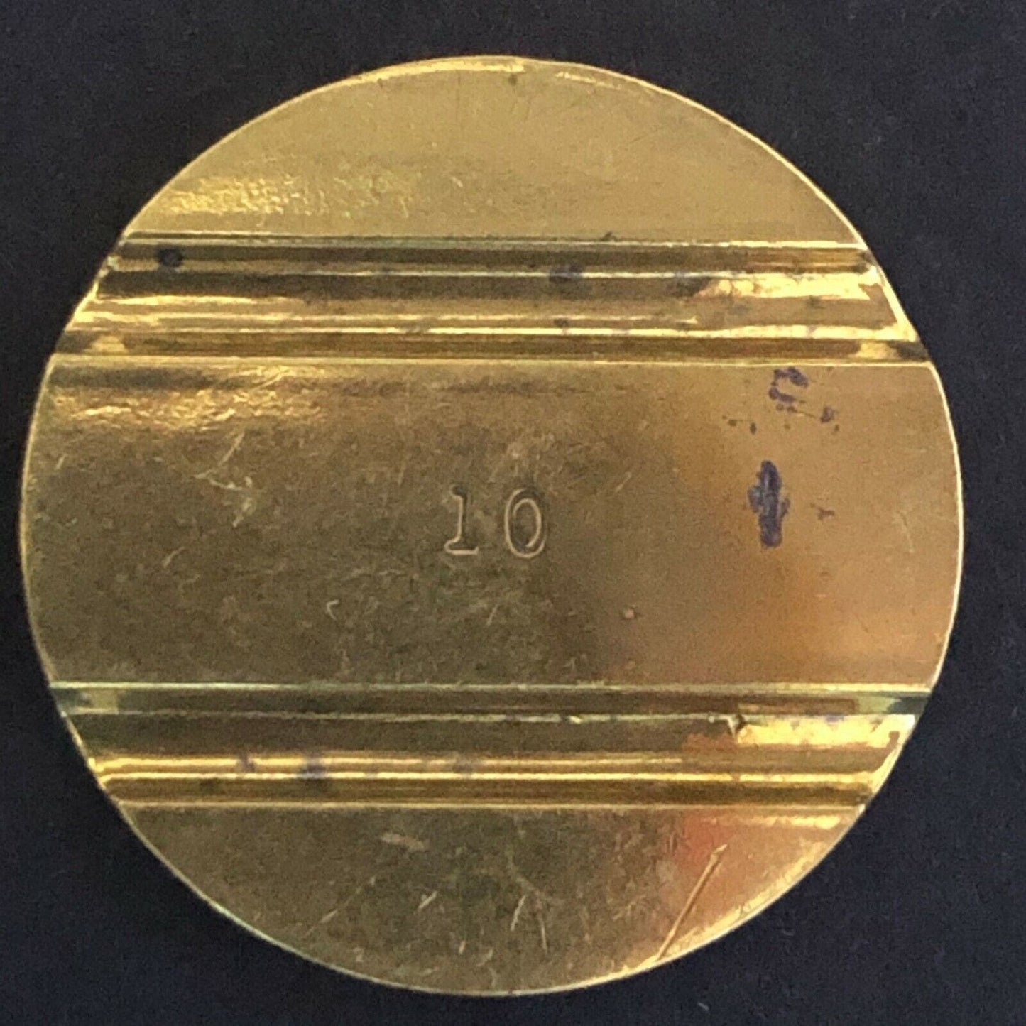 22.8mm Active West Deep Grove - Nickel Plated? Token - Fauver Collection