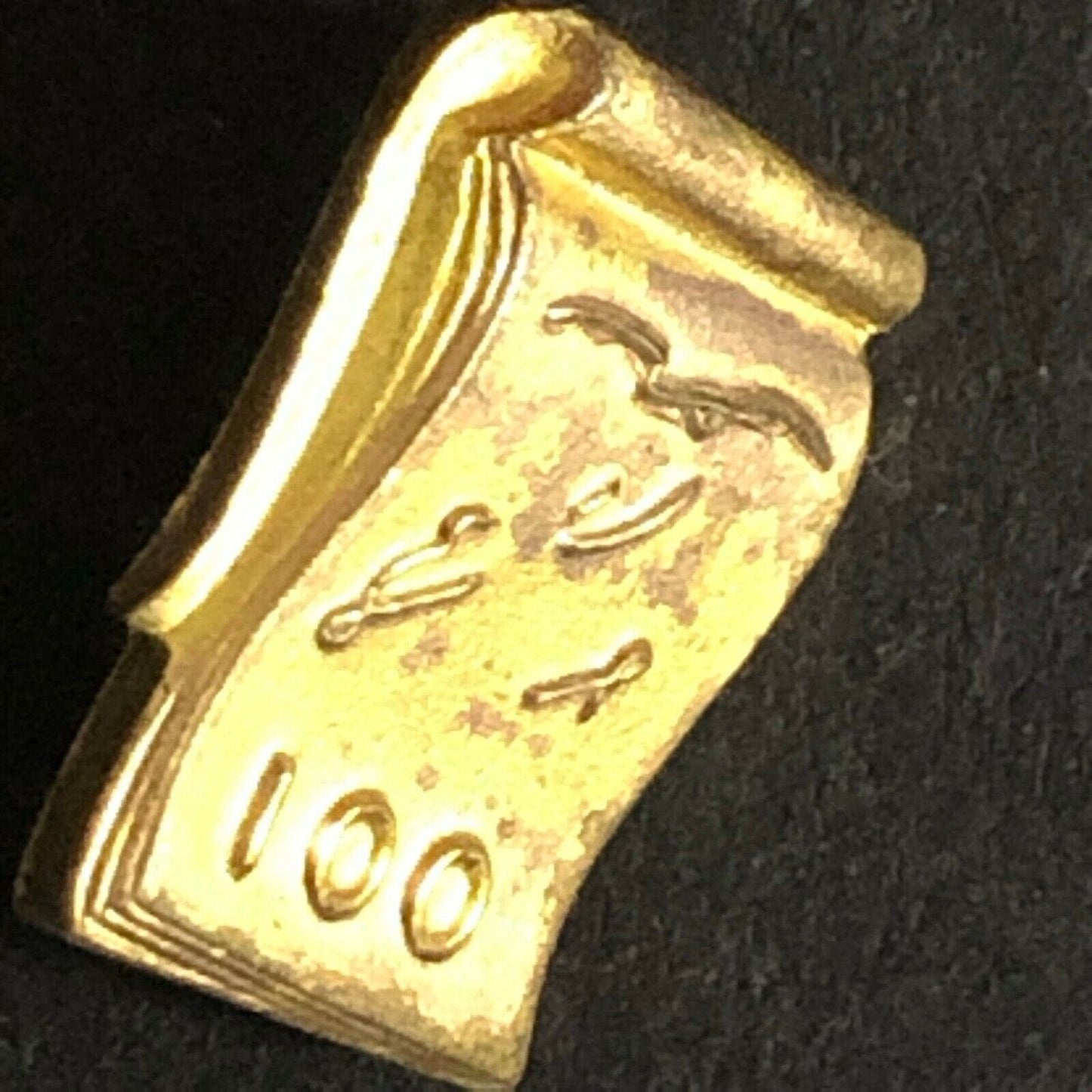 Book Page "100" (Words Per Minute - Shorthand) Award Lapel Pin 13mm