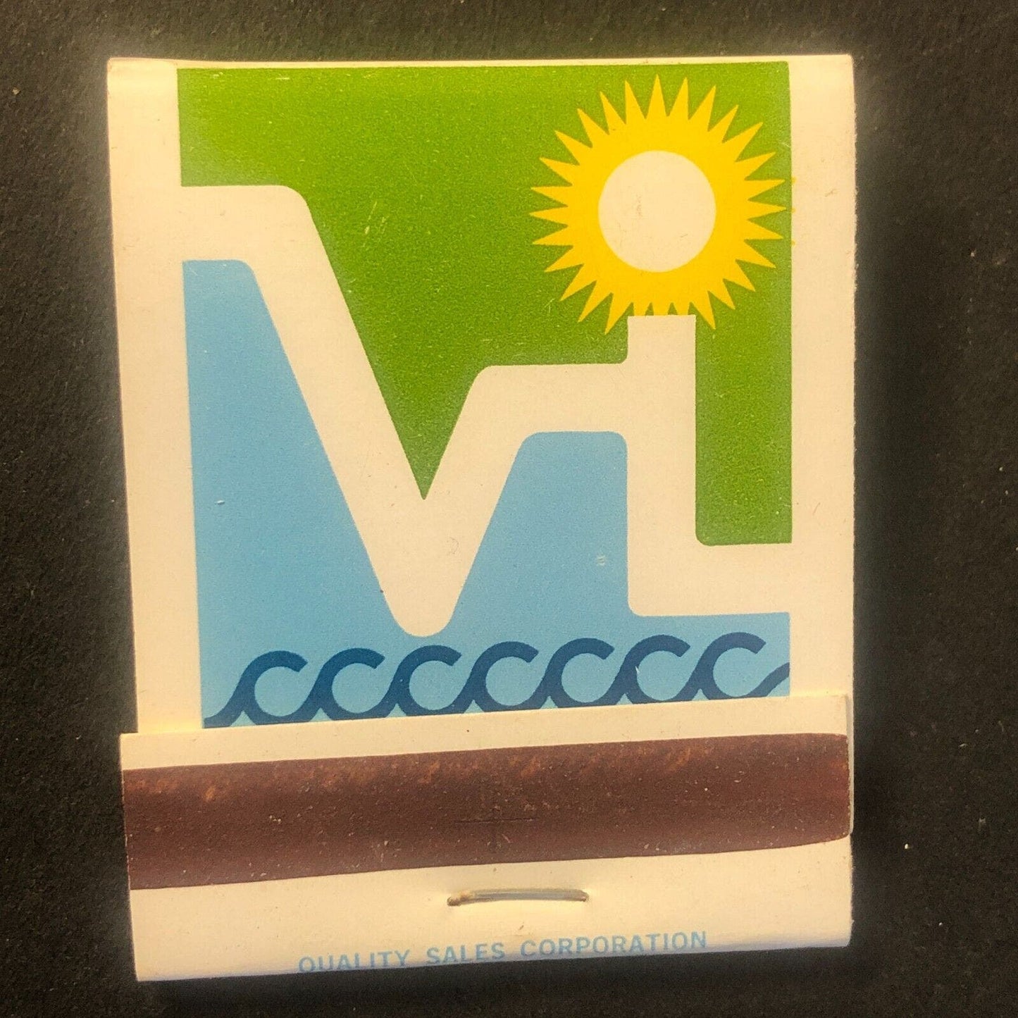 "The 8th Continent of the World" Caribbean Vintage Full Matchbook c1960's-73 VGC