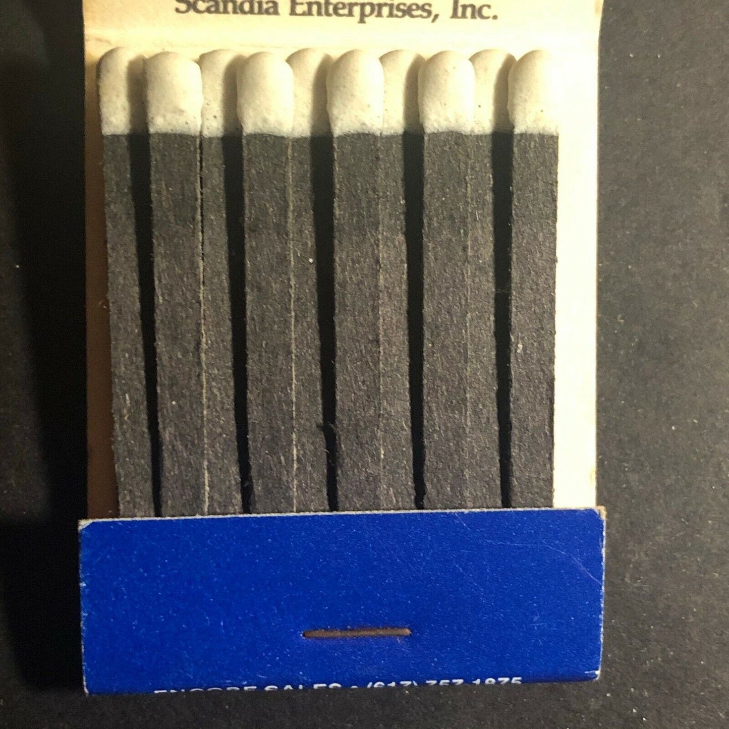 Vintage 1970's-80's Full Matchbook -- Arne's Seafood Restaurant - Boston, MA