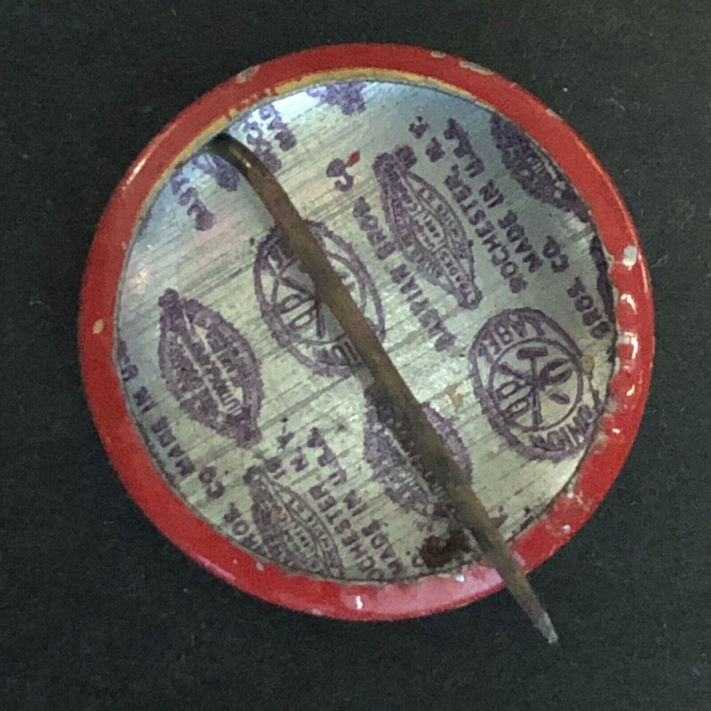 1941 Fight Infantile Paralysis March of Dimes? Celluloid Steel Pinback Button