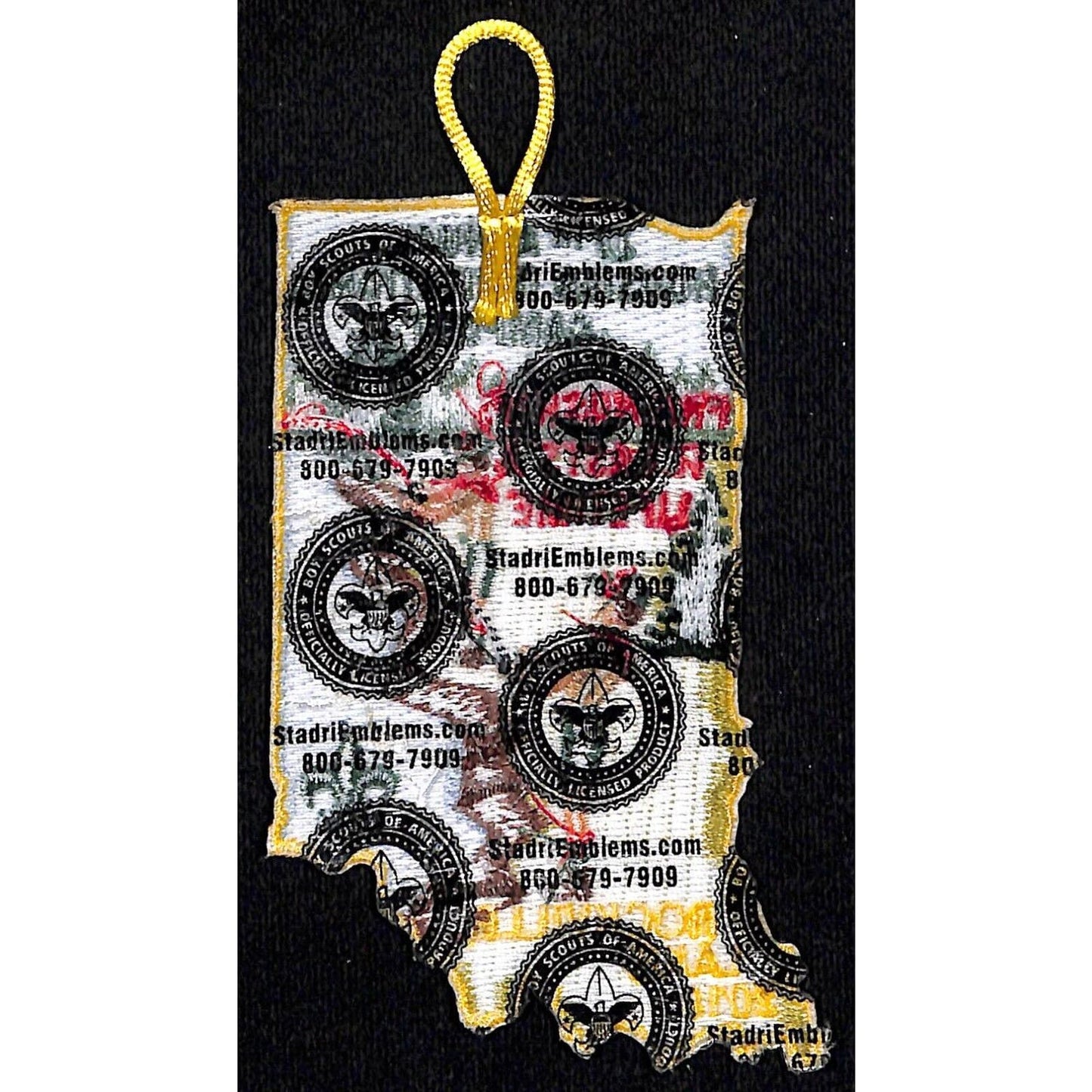 BSA Patch 17th Annual Hoosier Invitational Campout Rockville Lake 2015 Boy Scout