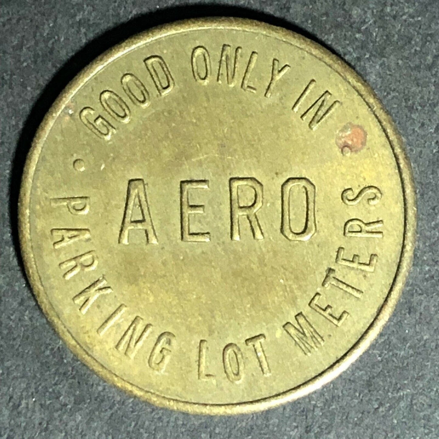 Aero Auto Parks Shop Downtown Hanover, PA Brass Parking Lot Meters Token 22mm