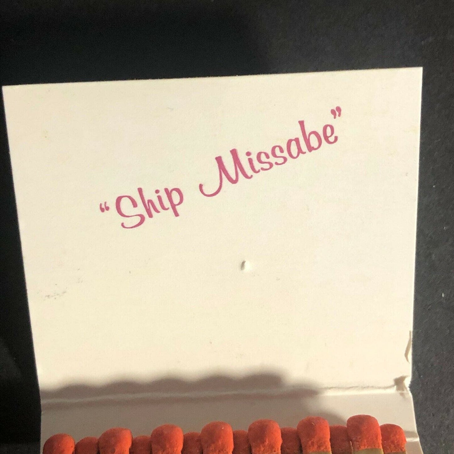 Vintage NOS Duluth Missabe Iron Range RR Full Matchbook c1970's