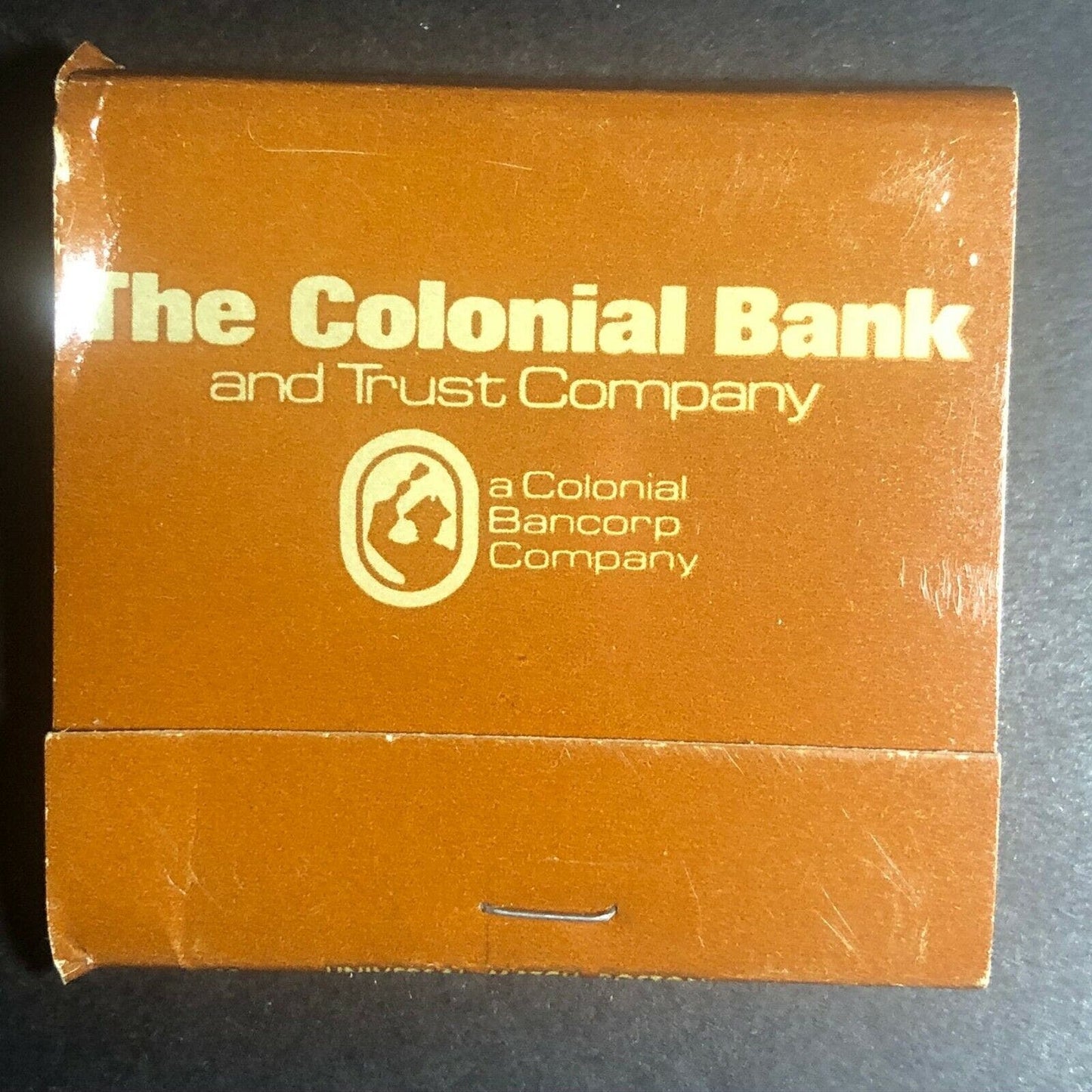 80's Full Matchbook "Colonial Bank / Bancorp and Trust"