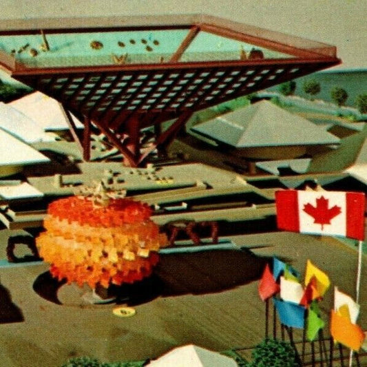 Vintage Postcard 1967 - Expo67 - Canada's Pavilion - Unposted