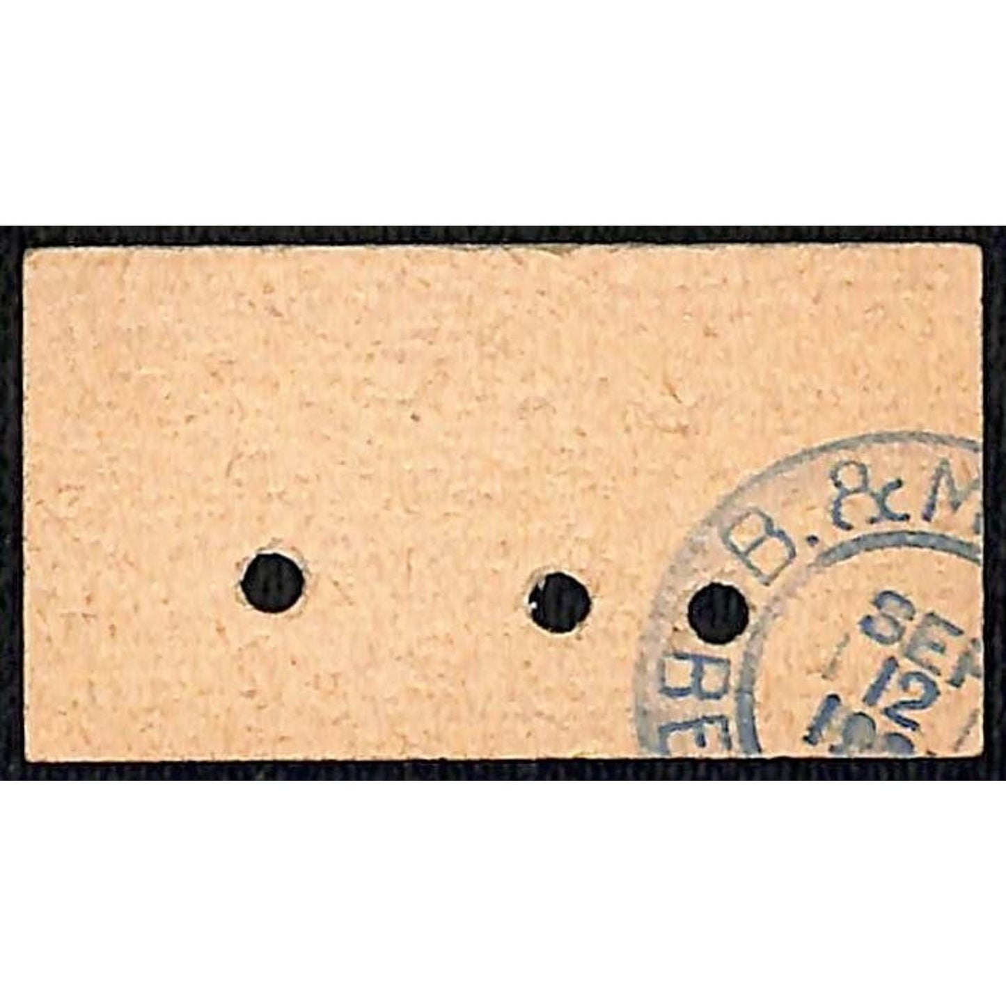 Belfast and Moosehead Lake Railroad c1935 Ticket to Unity, ME #1122
