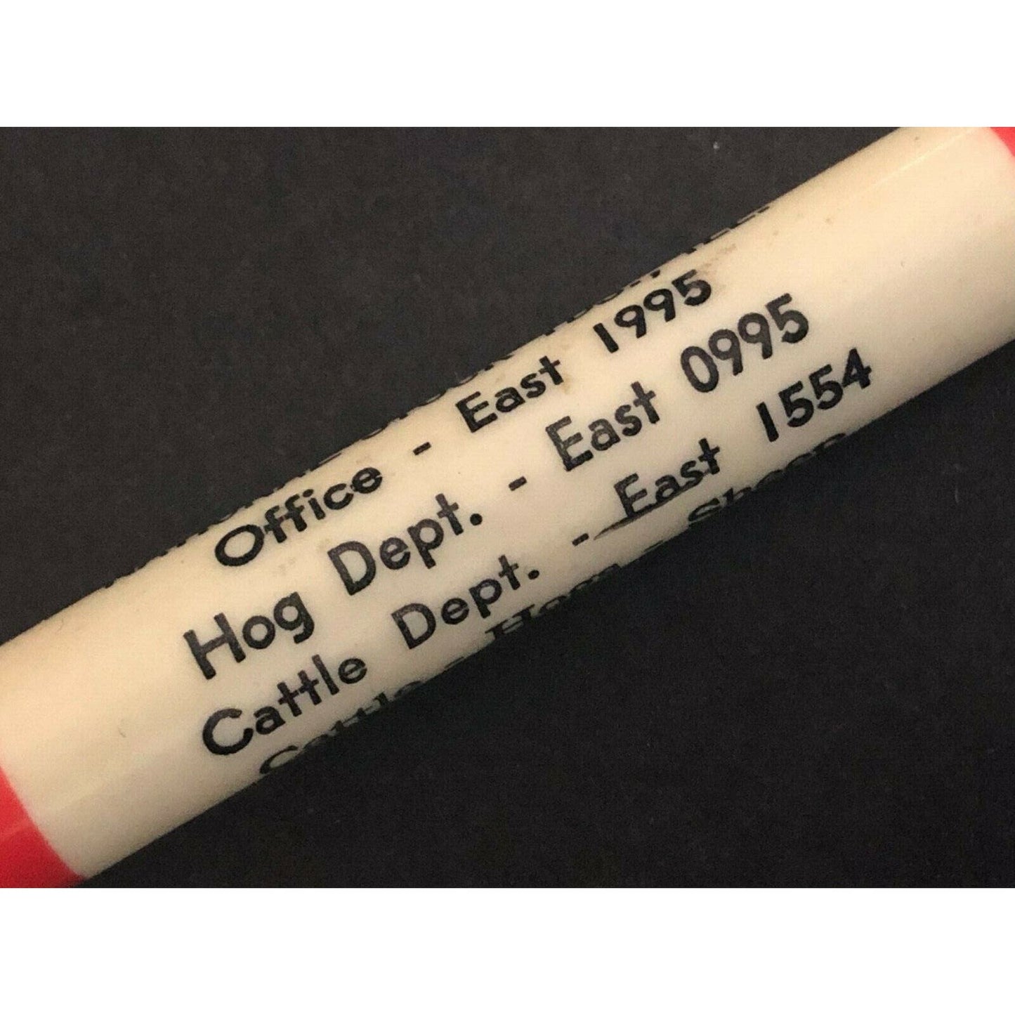 c1940's "McNeiley Brothers National Stock Yards, IL" Advertising Bullet Pencil