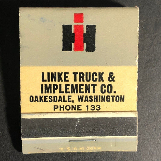 Linke Truck & Implement International Harvester Dakesdale, WA c1950's 20-Strike