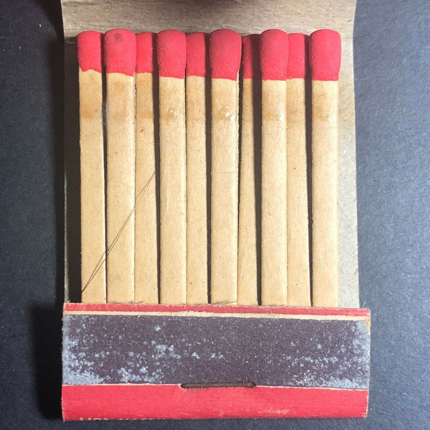 1930's-40's Full Matchbook "Geo. B. Fisher Co." Ins.Real Estate Hartford, CT